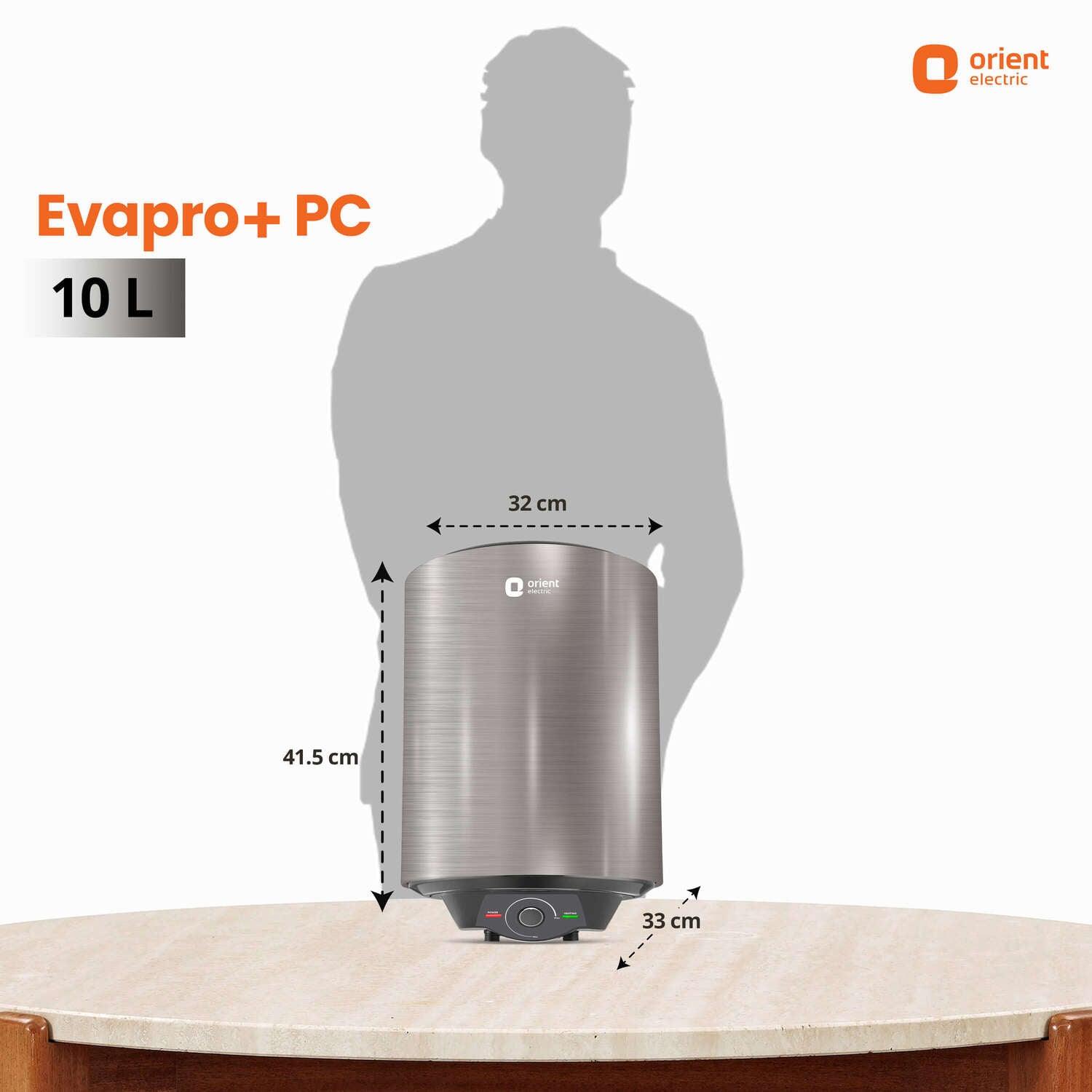 Orient Electric Evapro PC 5-Star Water Heater (Geyser) | Glassline Coated Tank | Suitable for High-rise Buildings | Free Installation - view 11