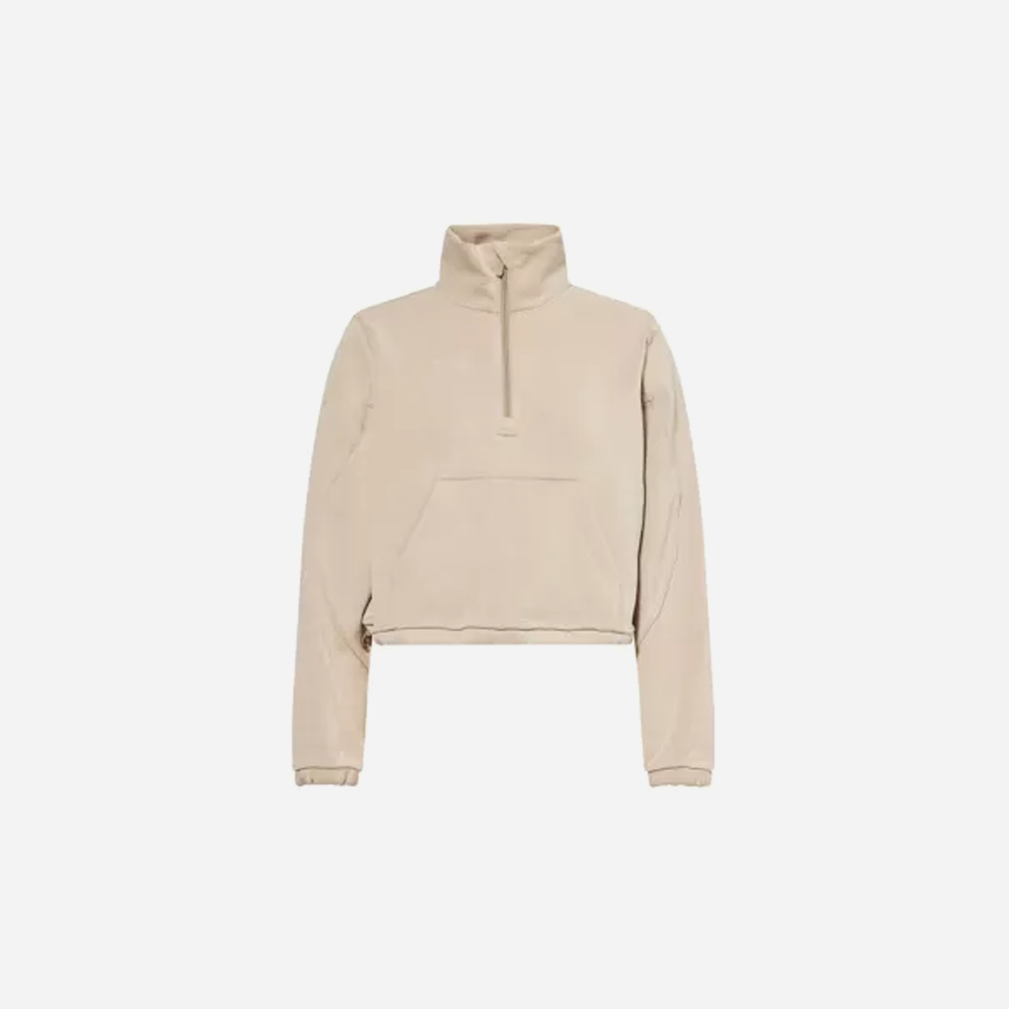 LULULEMON Brushed Softstreme Stretch Jersey Sweatshirt Sheer Oak - view 2