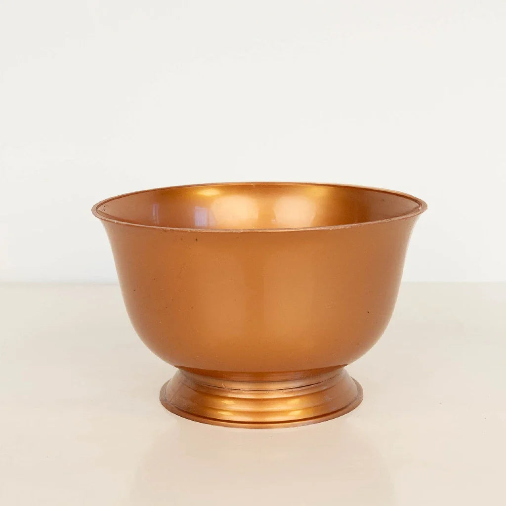 FiftyFlowers Copper Flower Bowl