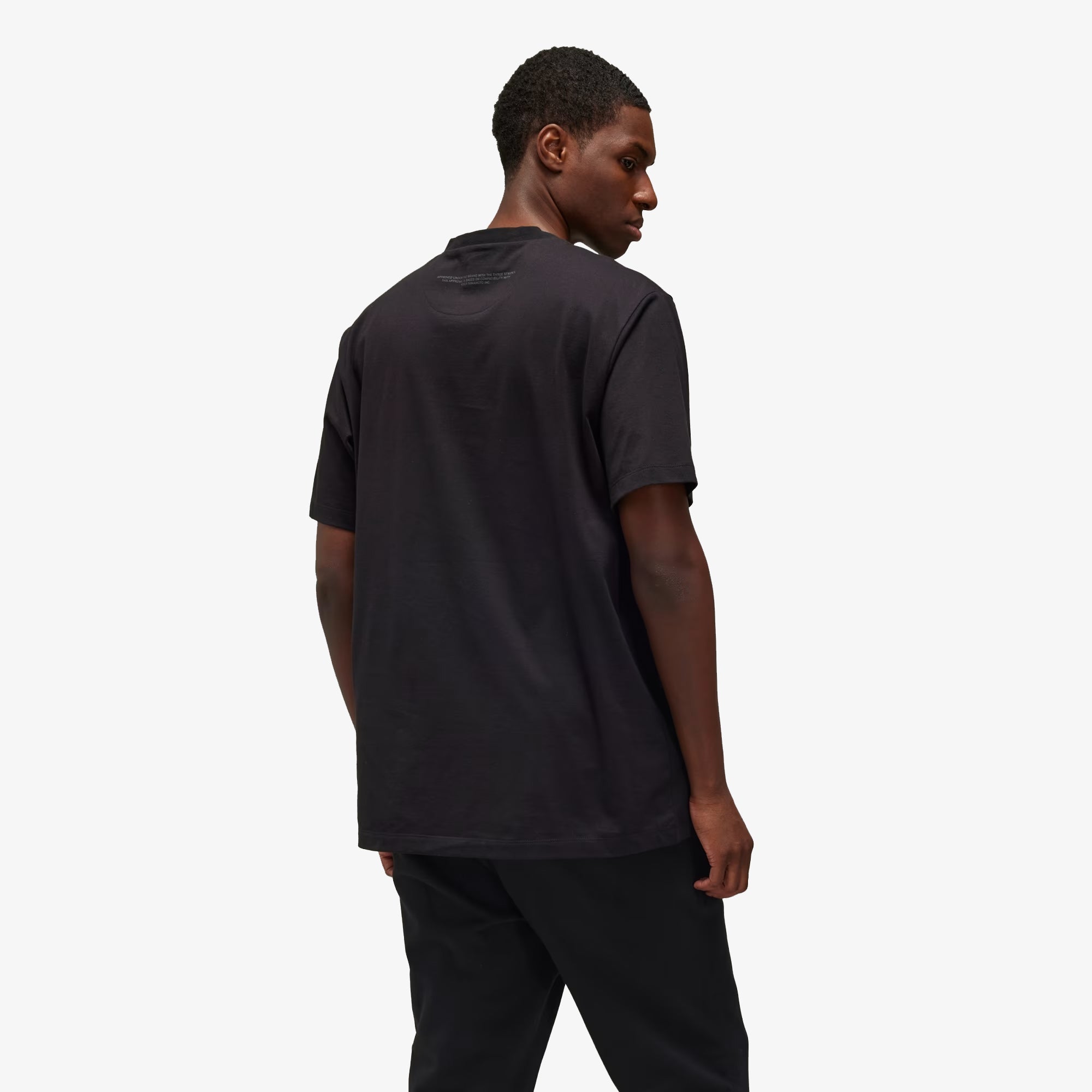Y-3 | Logo Short Sleeve Tee { Black - view 7