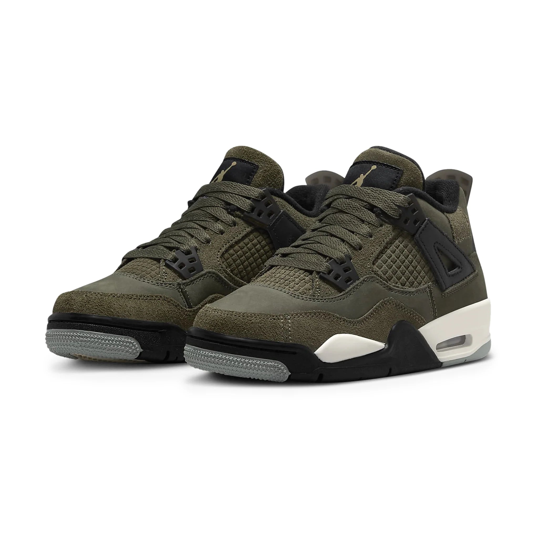 Air Jordan 4 Retro SE Craft Olive (GS) – Green - view 2