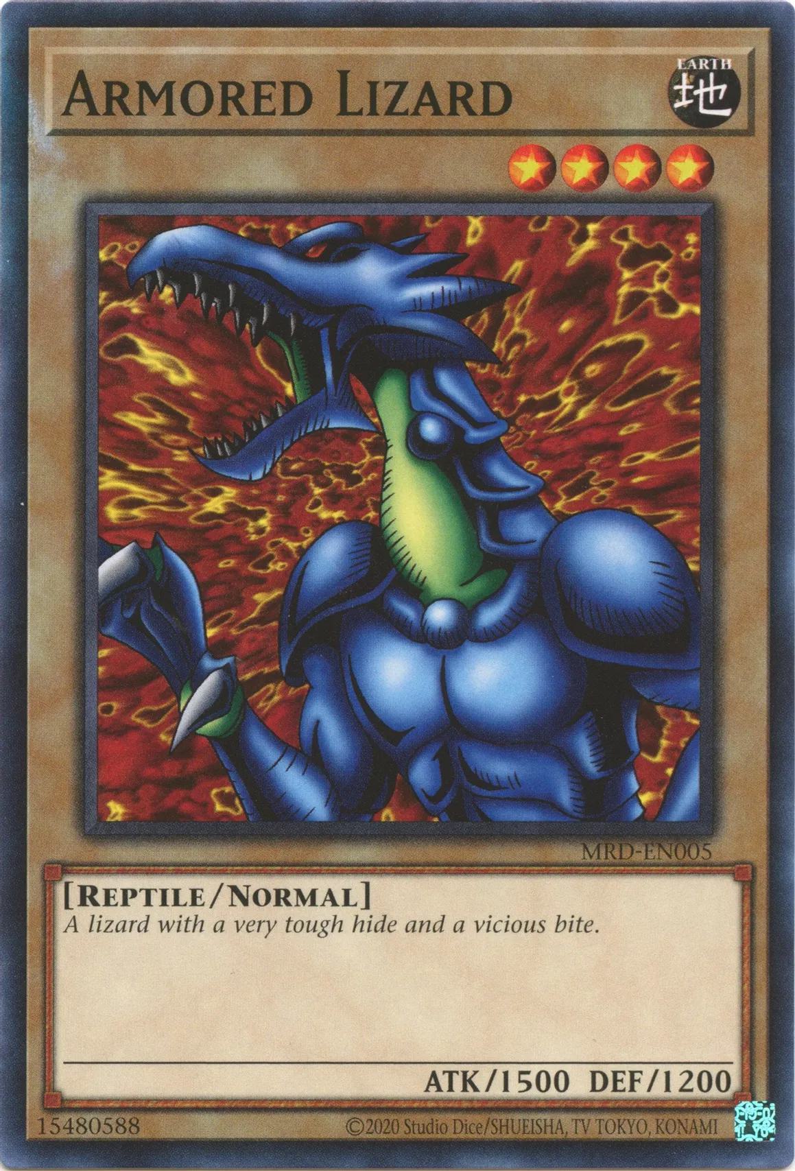Yu-Gi-Oh! Armored Lizard - 25th Anniversary - MRD-EN005 - Common - Unlimited