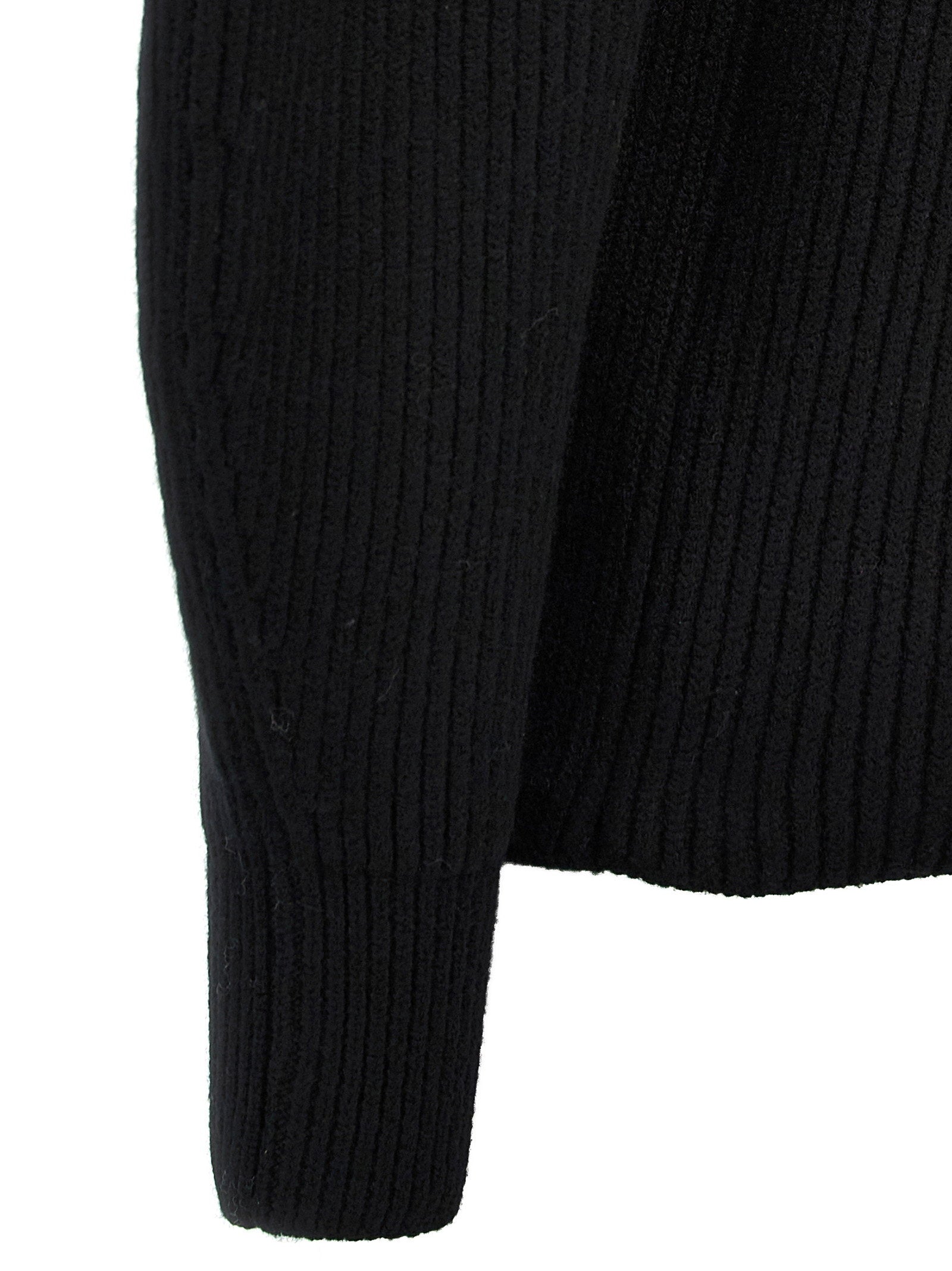 Jil Sander Ribbed Sweater – 100% wool - view 4