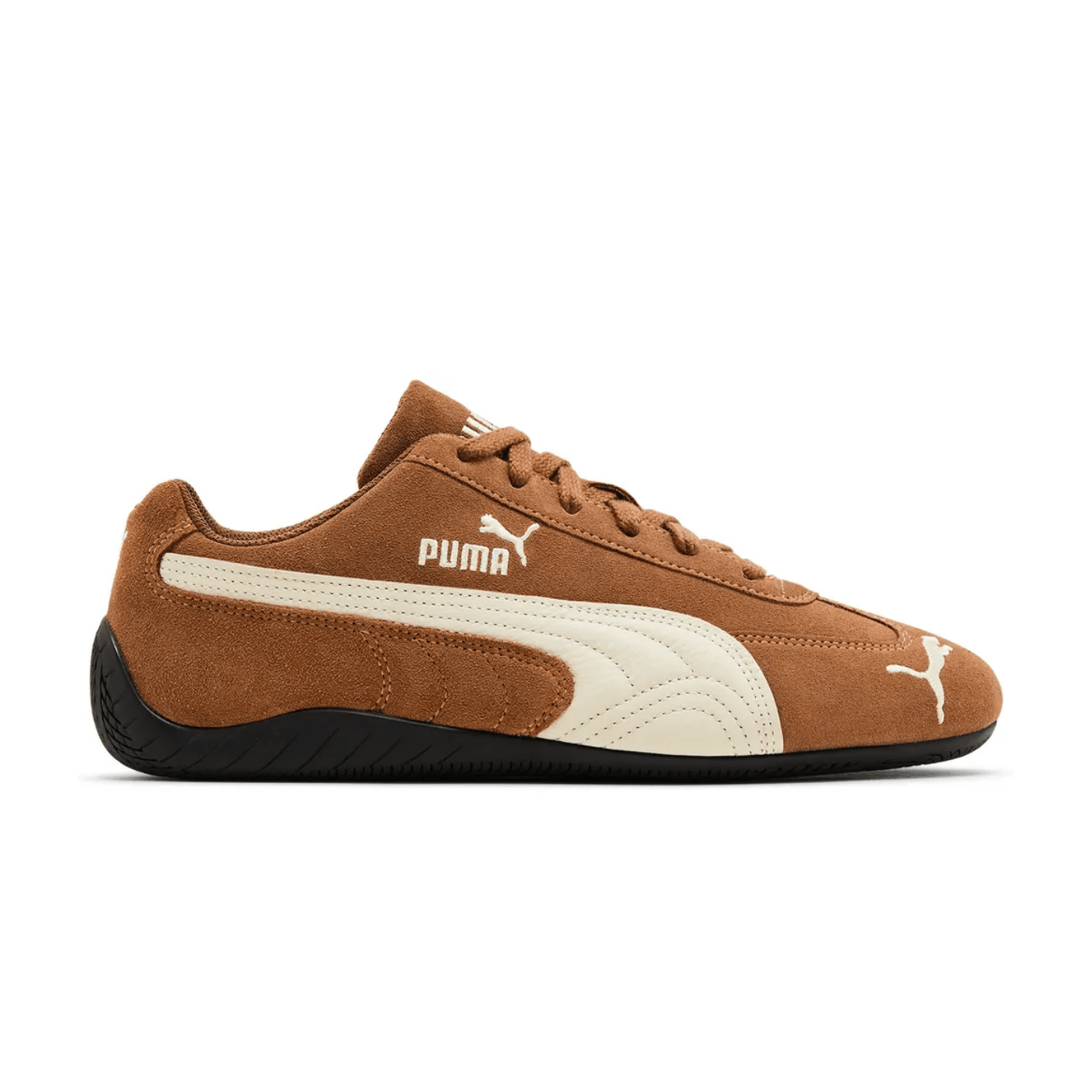 HYPE ELIXIR Puma Speedcat OG Haute Coffee Frosted Ivory (Gold Tongue Logo)