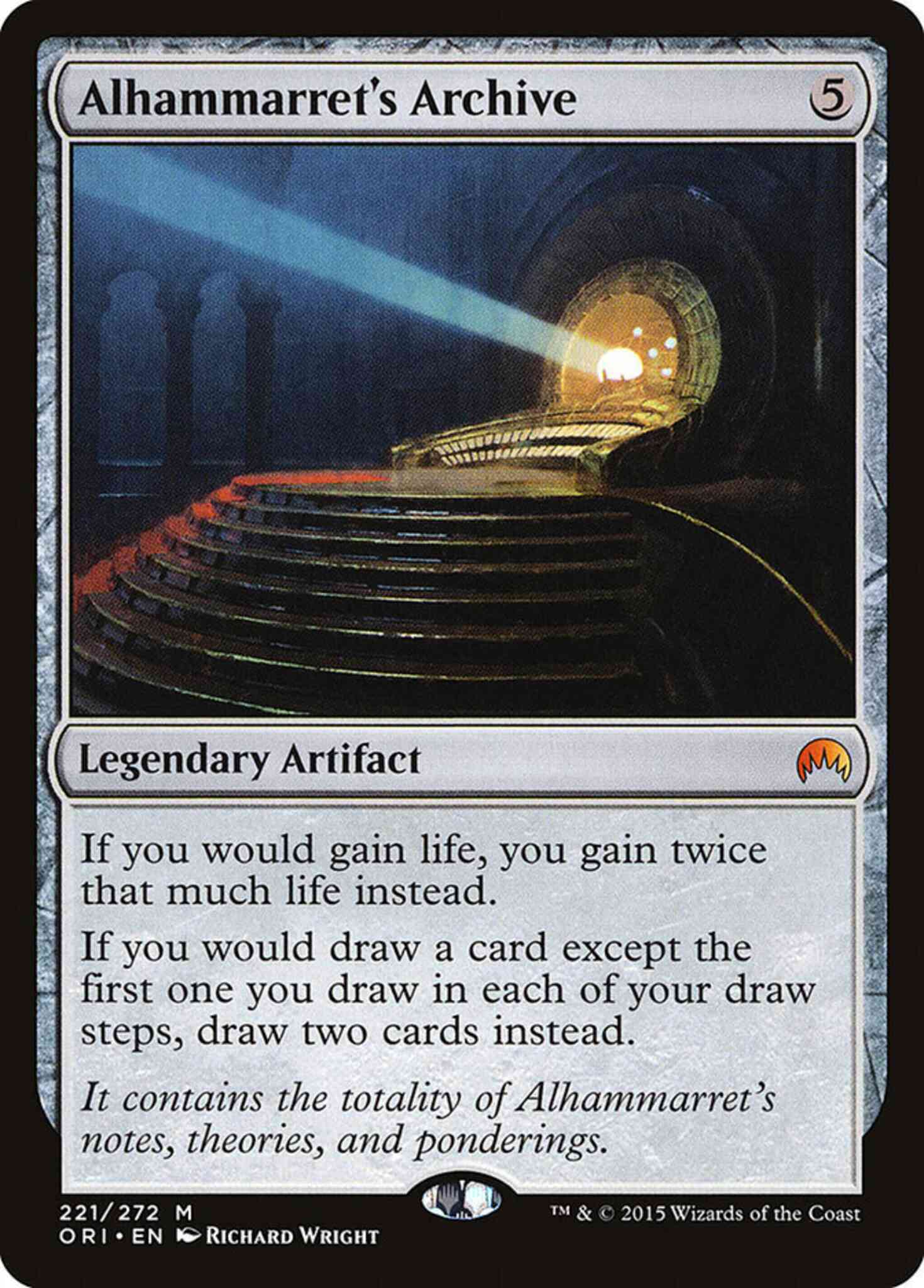 Archive 221 magic – Alhammarret's Archive [221] [Magic Origins] [Non-Foil]