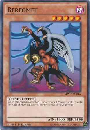 Yu-Gi-Oh! Berfomet - SDMY-EN016 - Common - 1st Edition
