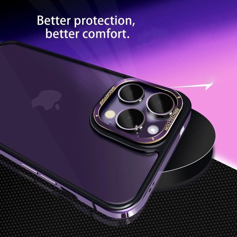 Million Cases iPhone 14 Series Aluminium Defense Shield Anti Drop Frame - view 7