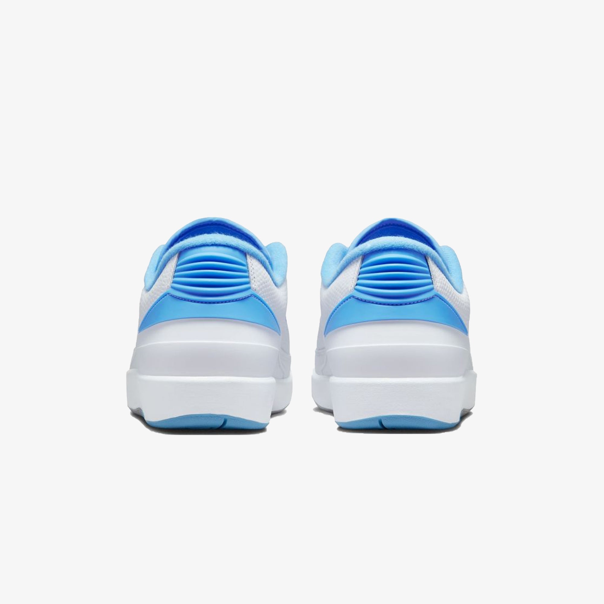 Jordan | AIR JORDAN 2 RETRO LOW { WHITE/UNIVERSITY BLUE-CEMENT GREY - view 2