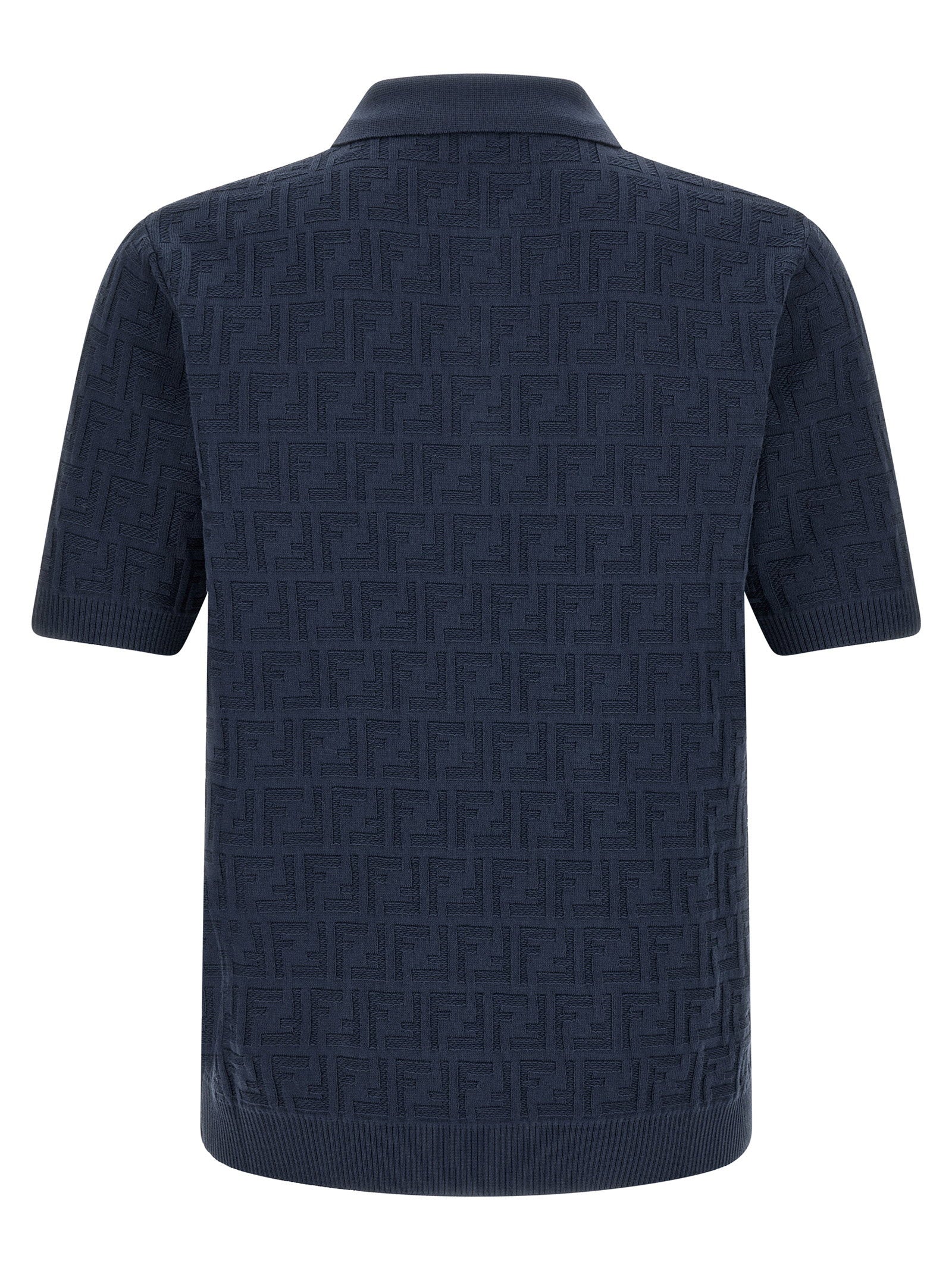 Fendi Ff Cotton Polo Shirt – 100% cotton - view 2