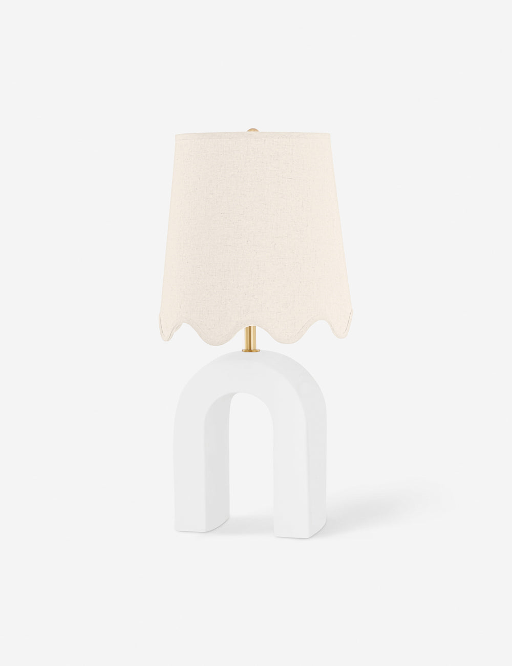 Lulu and Georgia Saima Table Lamp – Matte White