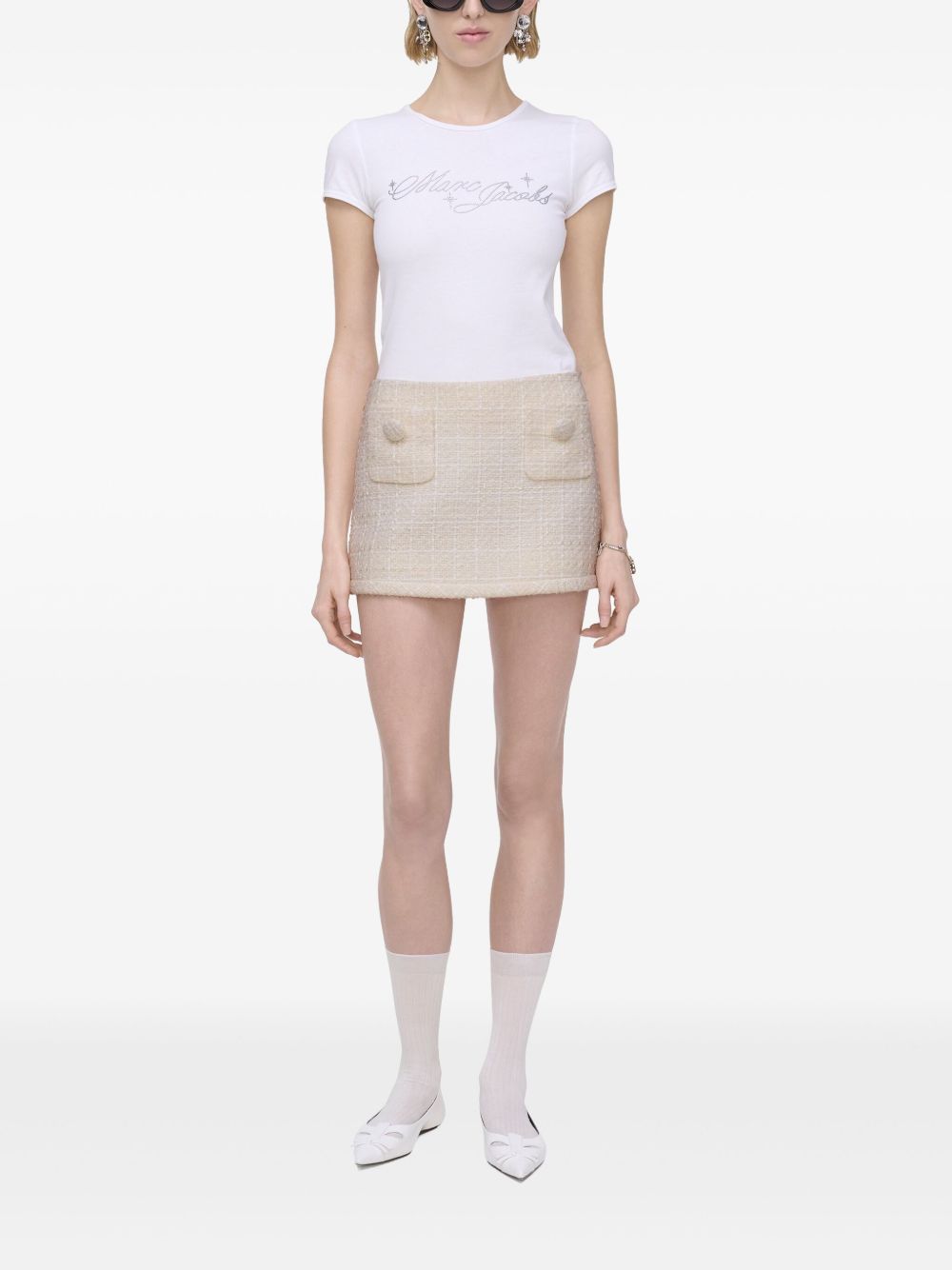 Marc Jacobs Tweed mini skirt - view 2