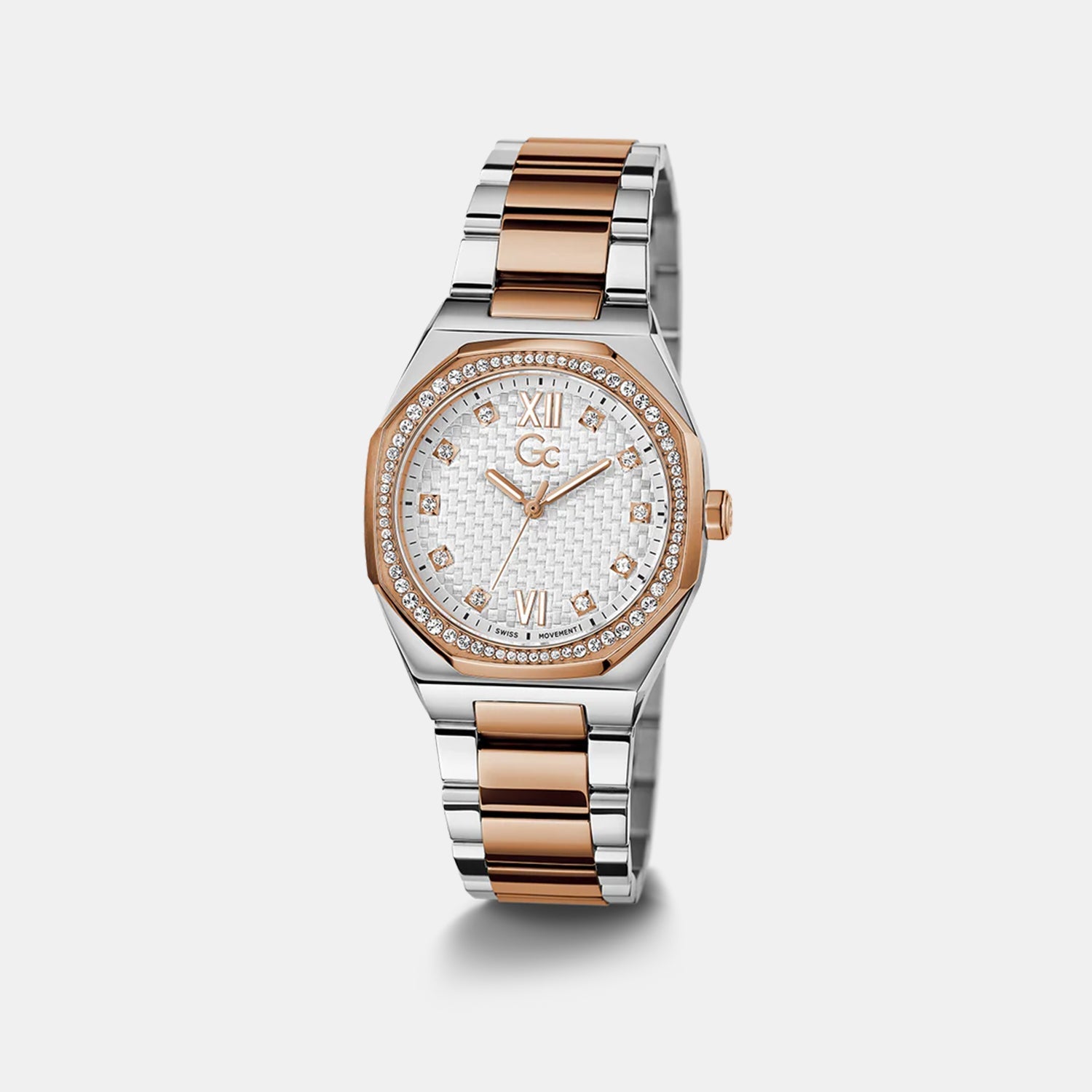 GC Coussin Sleek Women Quartz Silver Dial Analog Stainless Steel Watch Z25001L1MF - view 2
