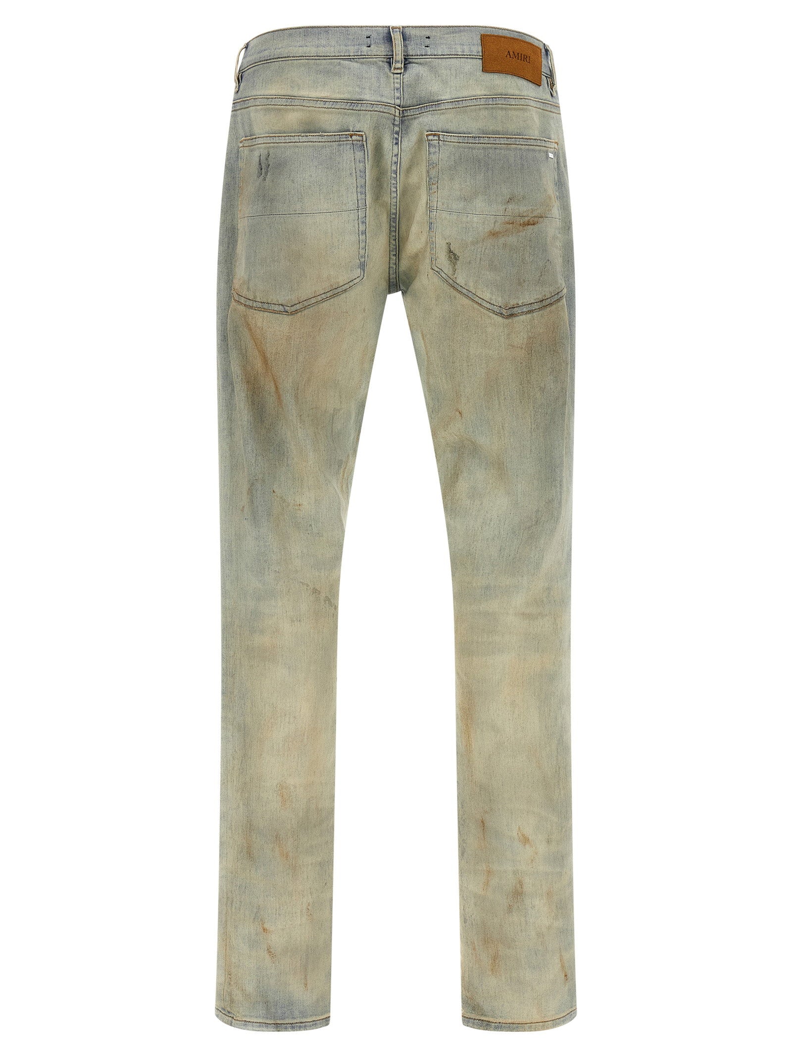 Amiri Suede Mx1 Jeans - view 2