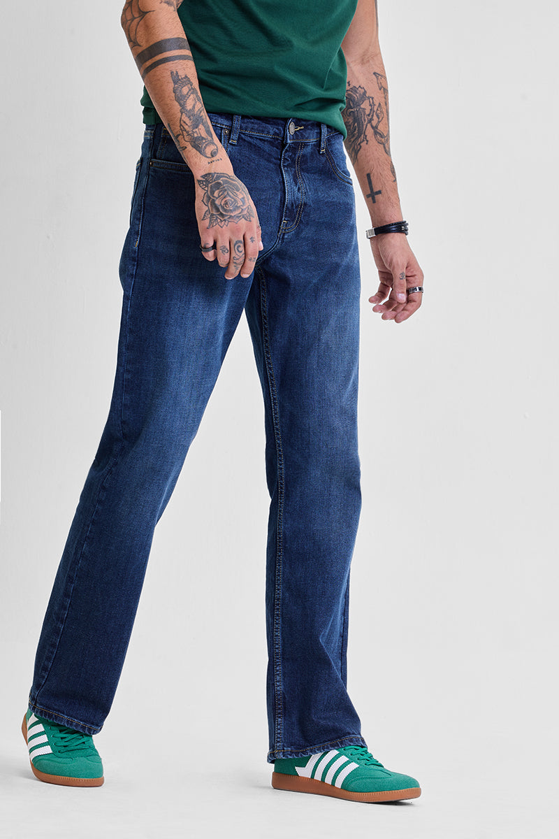 SNITCH Indigo Bootcut Jeans
