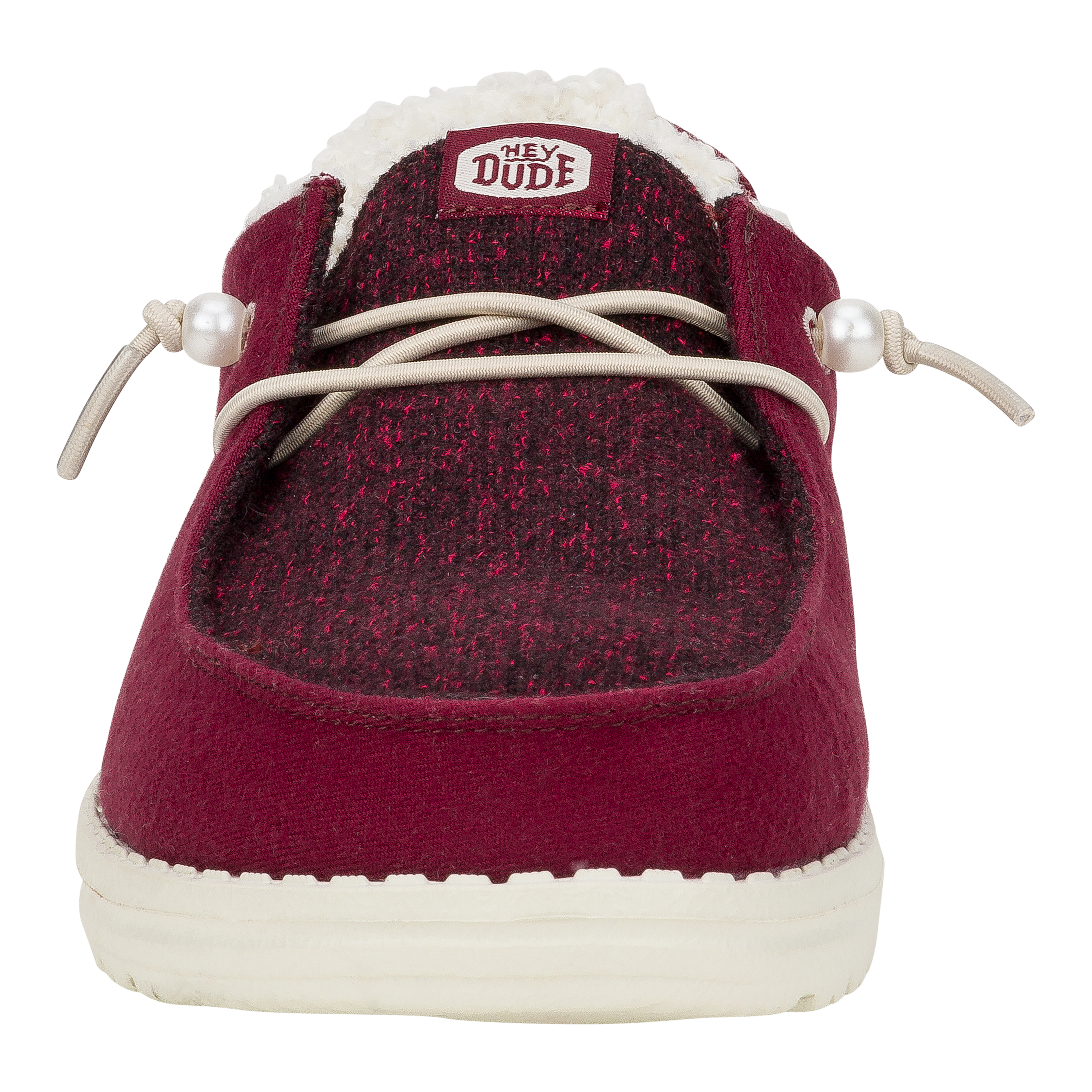 HEYDUDE shoes Wendy Brushed Cozy - Crimson – Women's - view 5