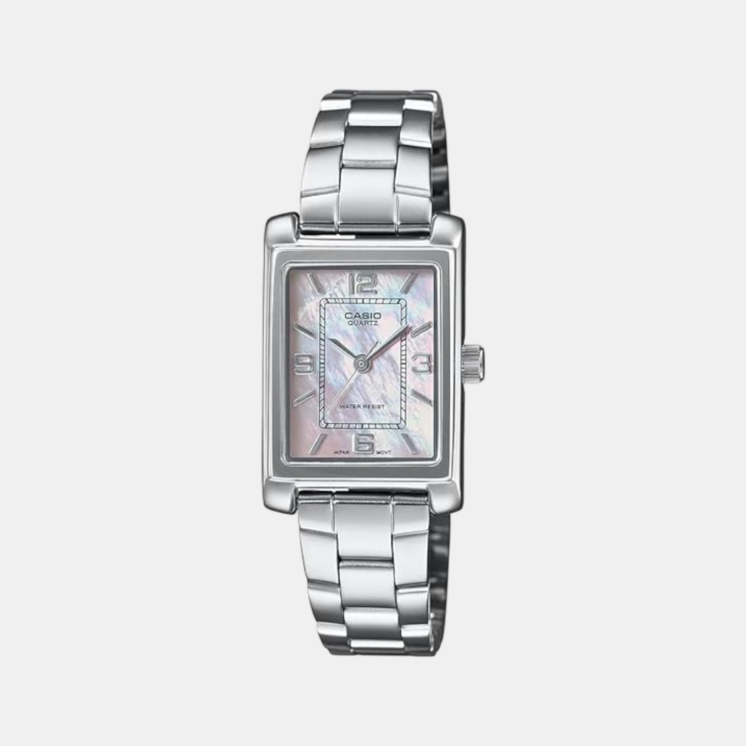 Casio Enticer Women Quartz Silver Dial Analog Stainless Steel Watch A2366