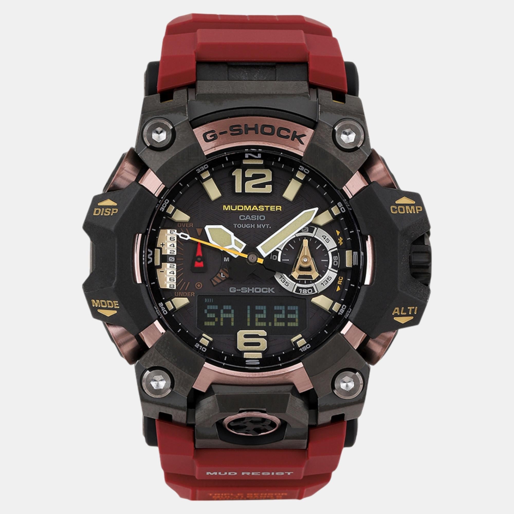 Casio G-Shock Men Quartz Black Dial Analog-Digital Resin Watch G1474