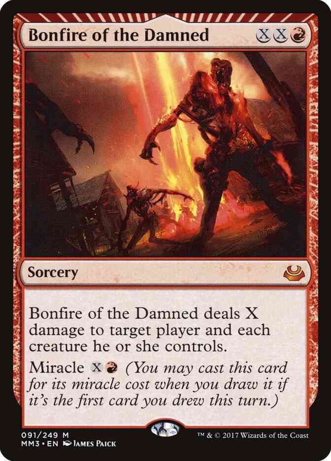 Damned 91 modern – Magic Bonfire of the Damned [91] [Modern Masters 2017] [Non-Foil]