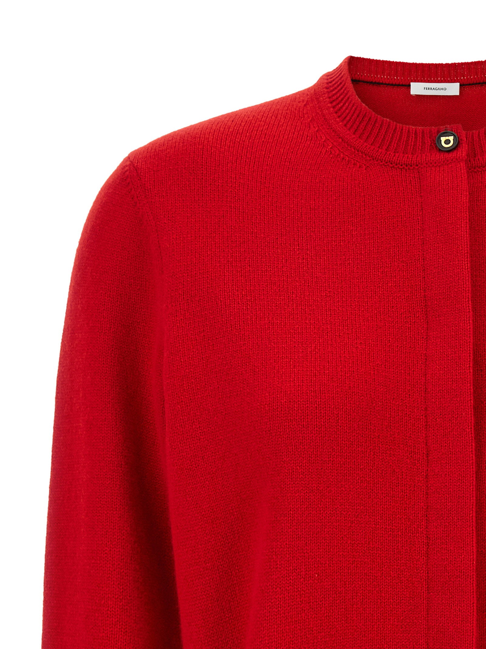 Ferragamo Belted Cardigan – 100% cashmere - view 3