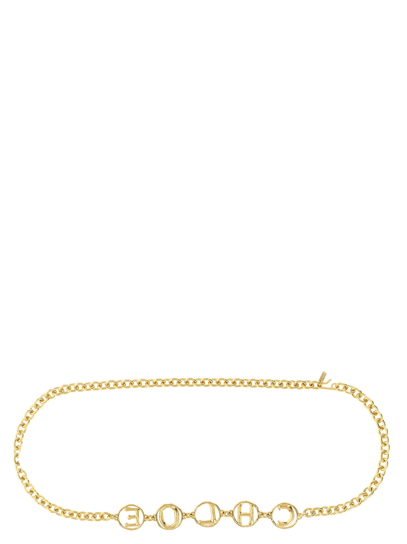 Chloé Script Jewel Belt – 100% brass - view 2