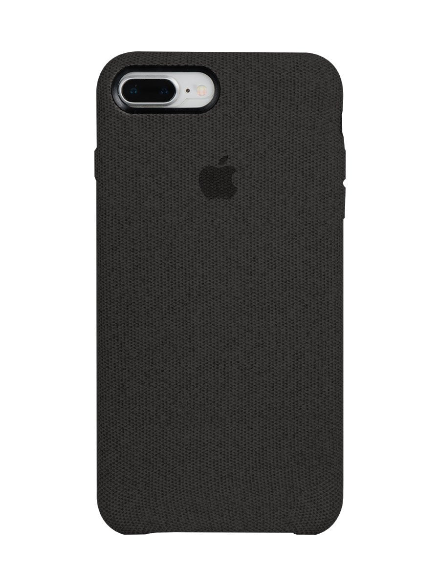 KShop Fabric Case For iPhone 8 Plus - Black