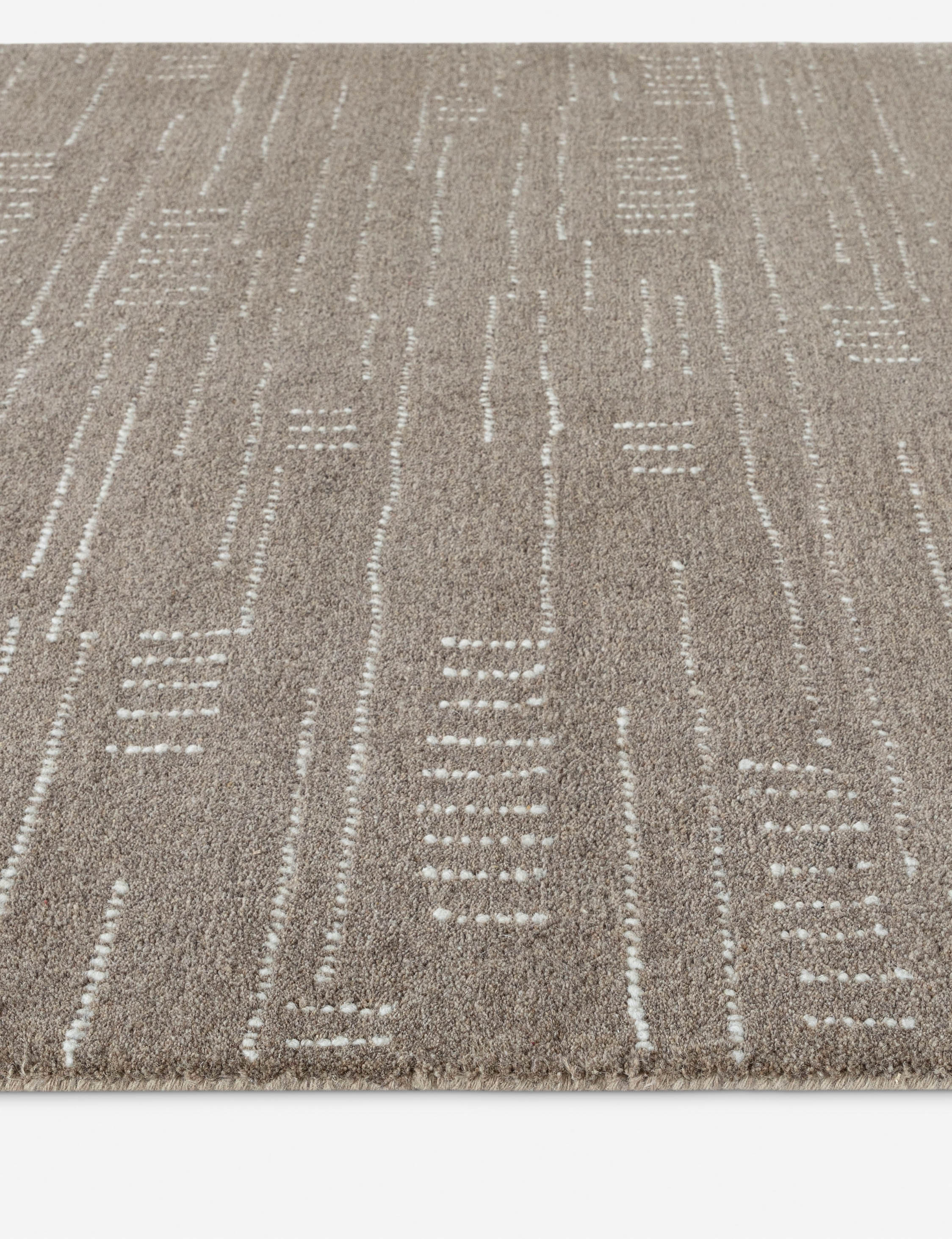 Lulu and Georgia Kanda Hand-Tufted Wool Rug – Coffee - view 5