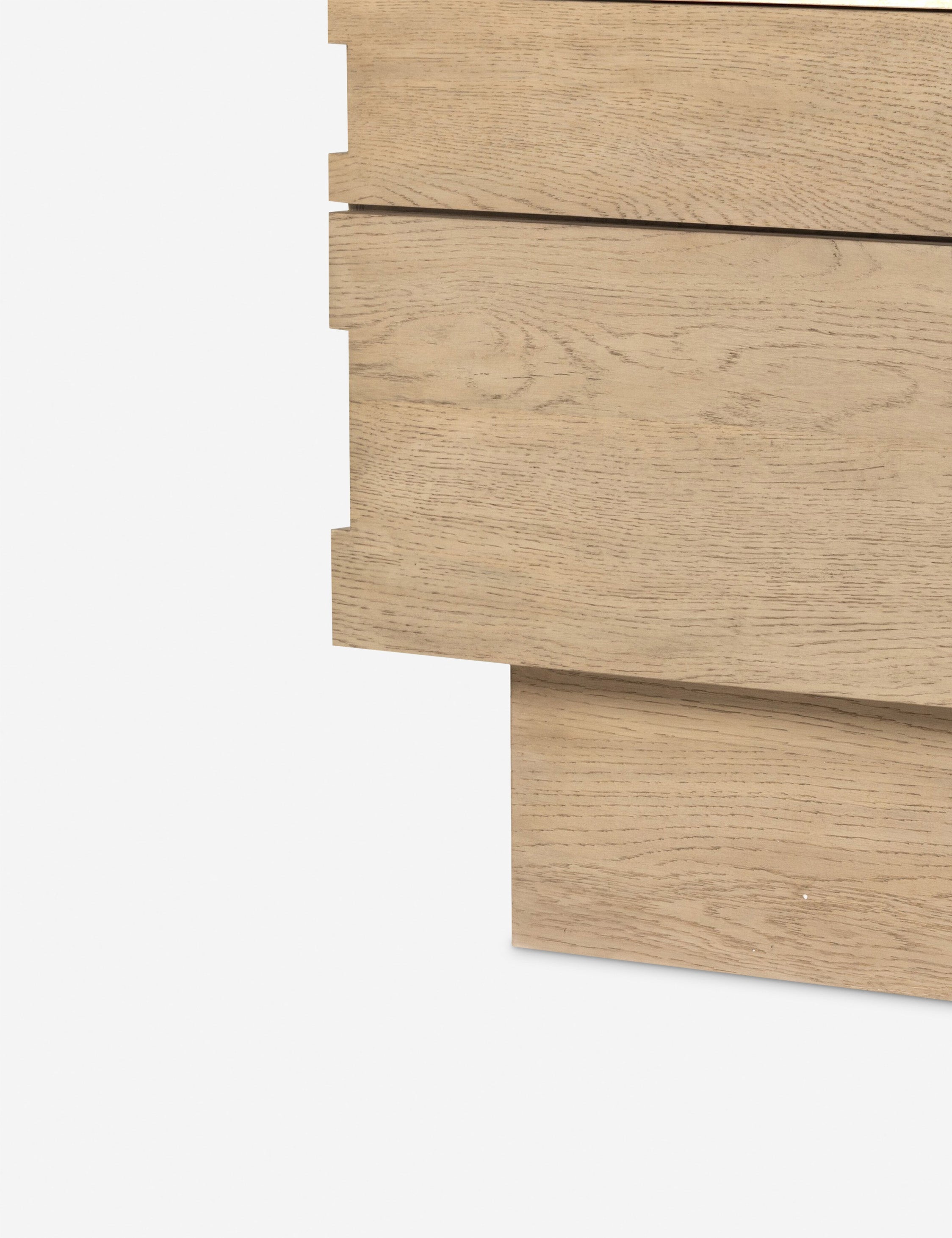 Lulu and Georgia Brecken Nightstand – Natural Oak - view 11