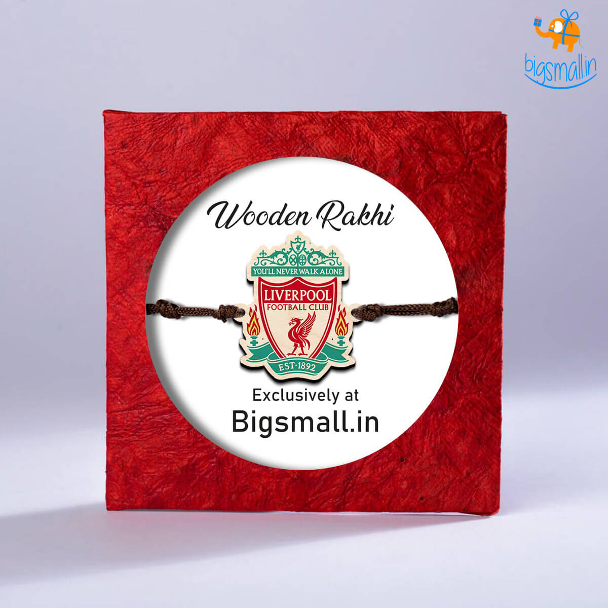 Bigsmall_cc Liverpool Wooden Rakhi - view 6
