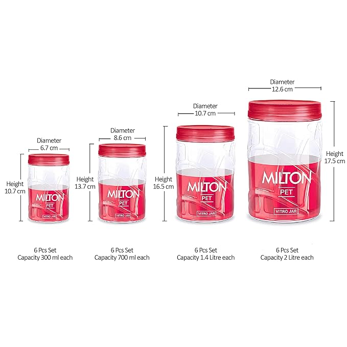 Vitro Pet Airtight Jar (Milton) - view 3