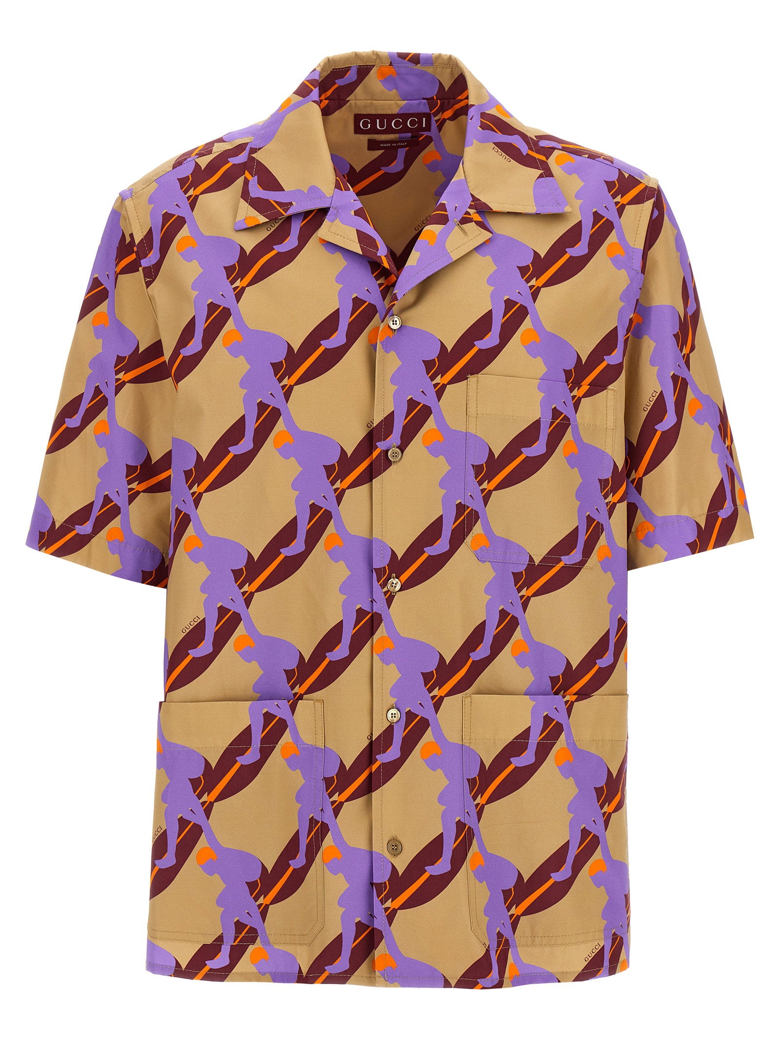Gucci Twisted Surf Shirt – 100% cotton