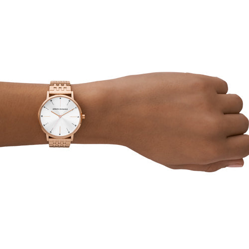 Armani Exchange Lola Silver Dial Women 36mm AX7145SET - view 2
