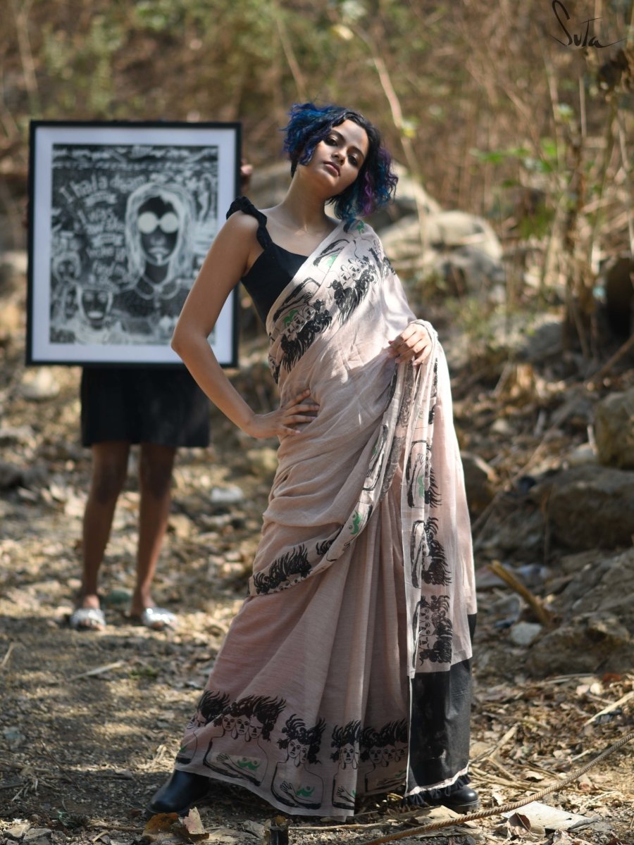 Women's sarees – suta.in Behen – Women's