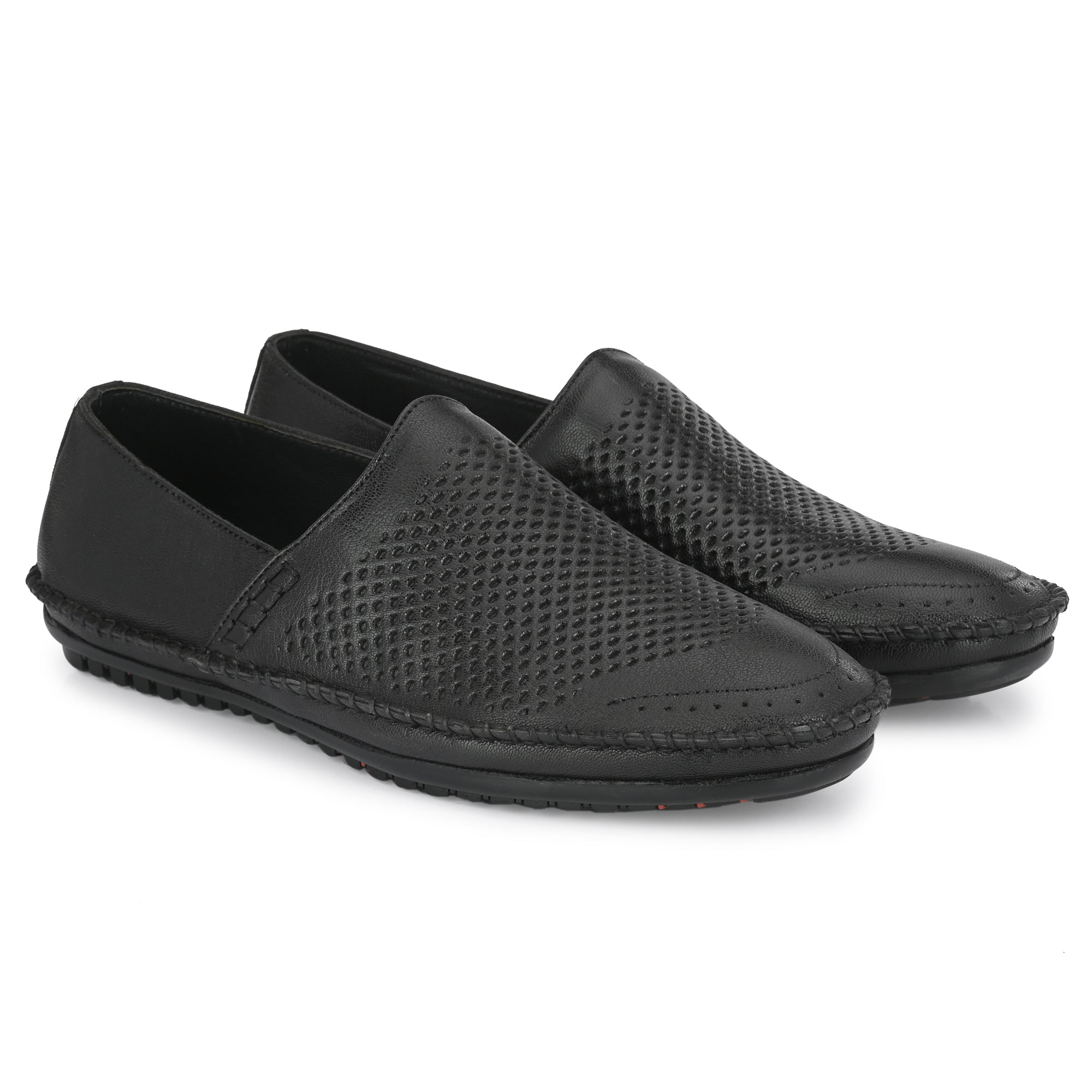egoss-shoes Egoss Leather Casual Slip On Shoes For Men - view 3