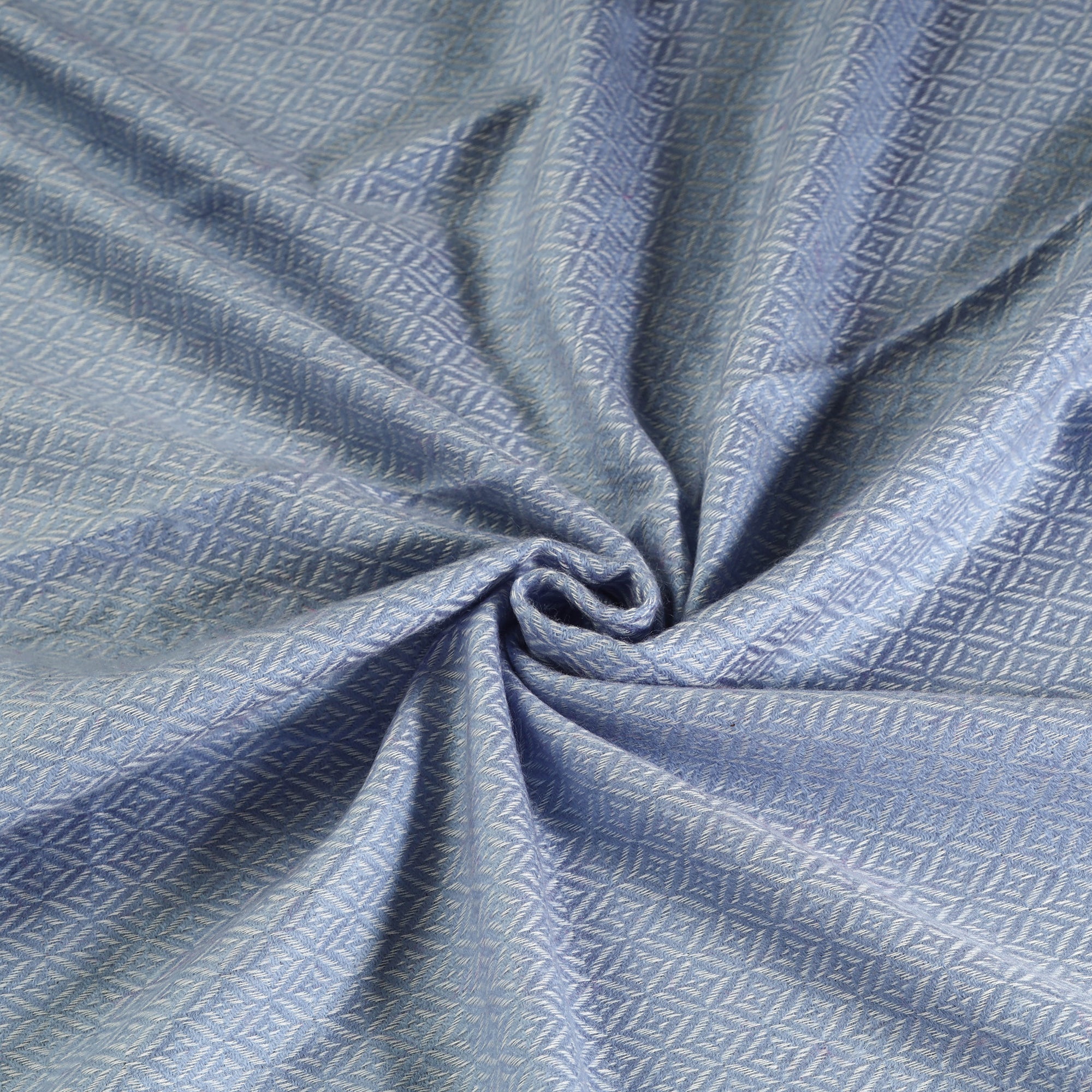 ITOKRI CRAFTS INITIATIVE Blue - Acrylic Fine Wool Fabric 24 - view 3
