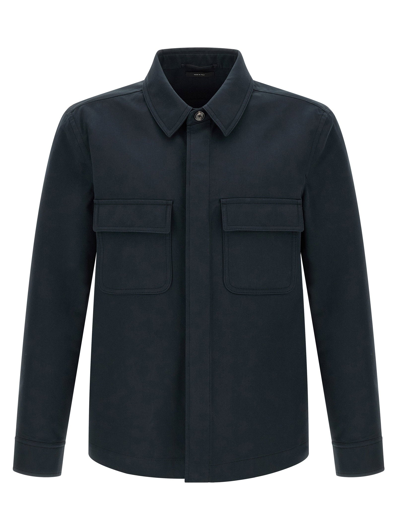 Tom Ford Twill Overshirt – 99% cotton, 1% polyamide