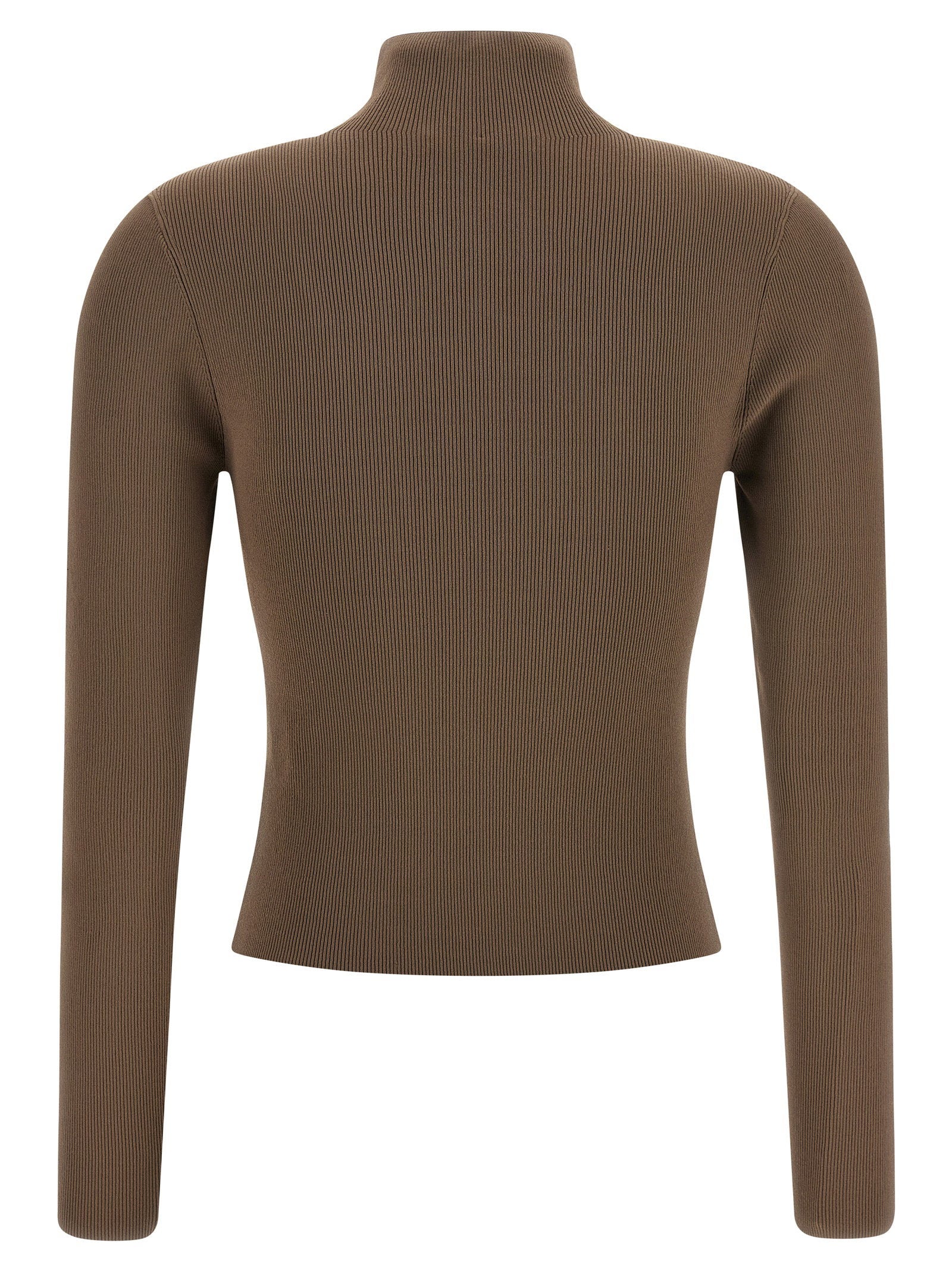 Alexander Wang Logo Ribbed Sweater - view 2