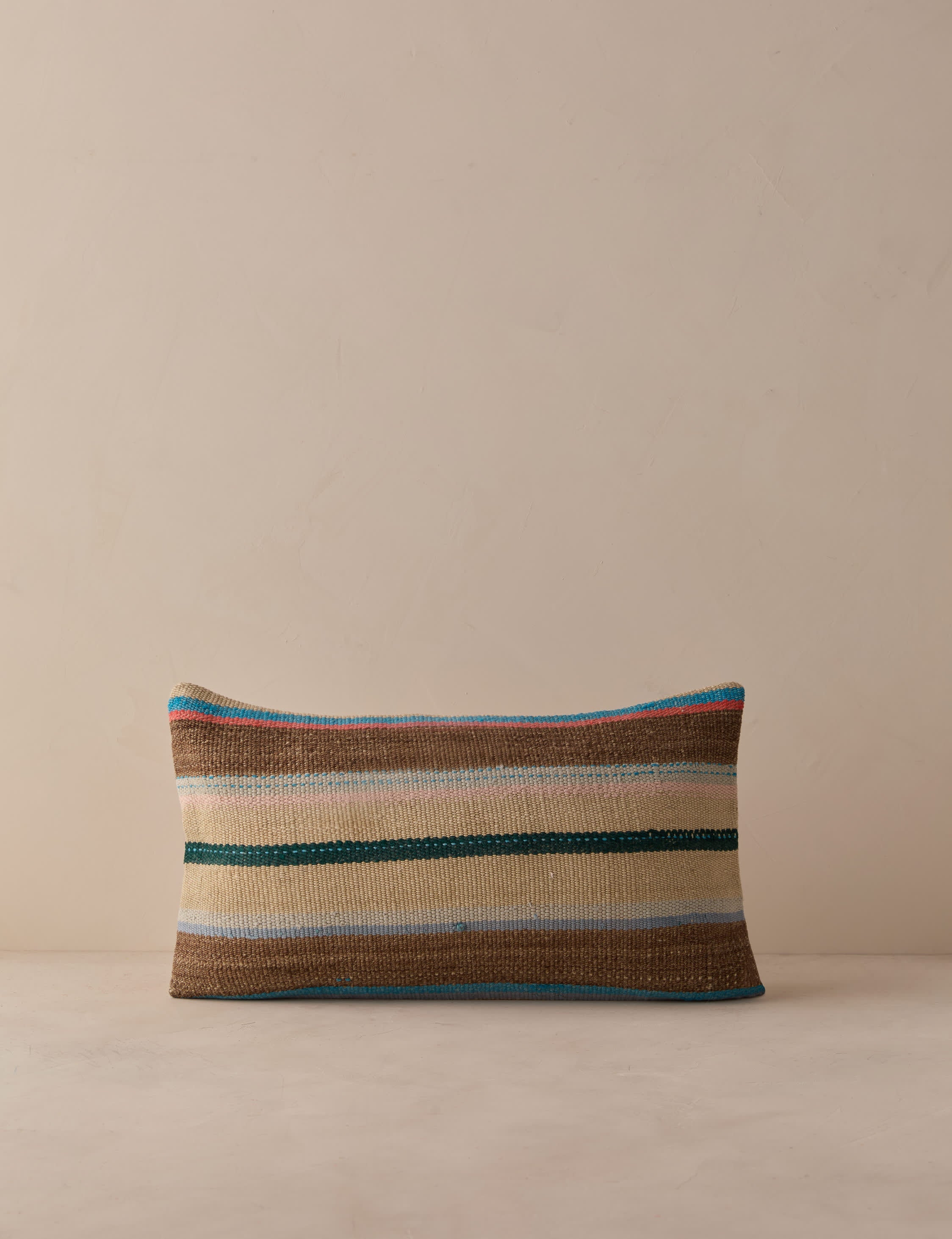 Lulu and Georgia Vintage Lumbar Pillow No. 340, 12" x 20"