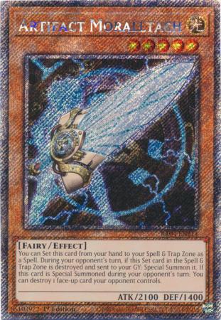 Yu-Gi-Oh! Artifact Moralltach - RA04-EN214 - Platinum Secret Rare - 1st Edition