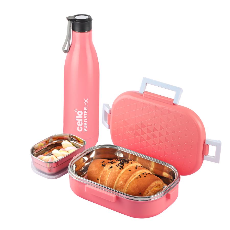 Cello Altro Neo Lunch Box & Water Bottle Set - view 7