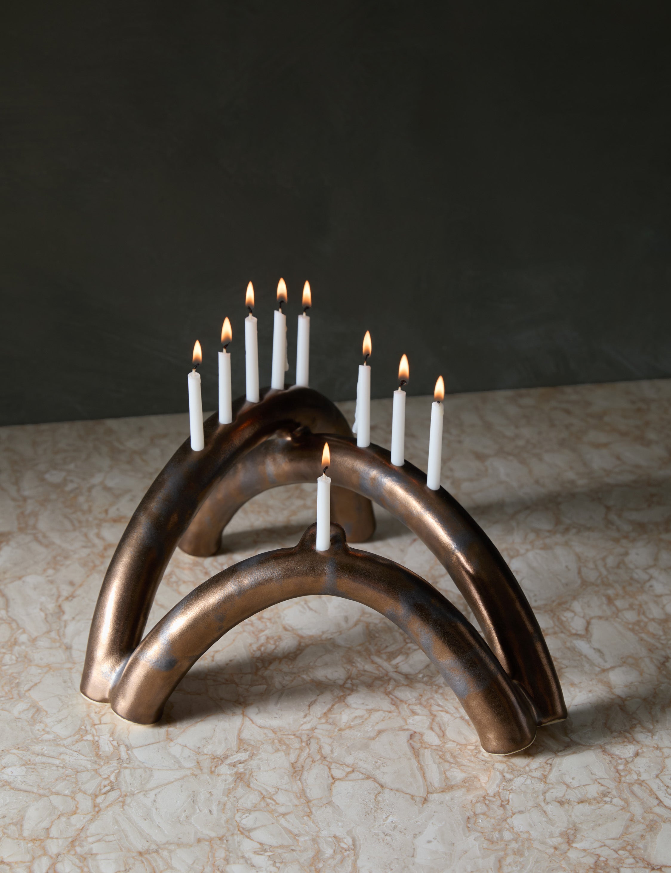 Shayna menorah dumæ – Lulu and Georgia Shayna Menorah by dumæ