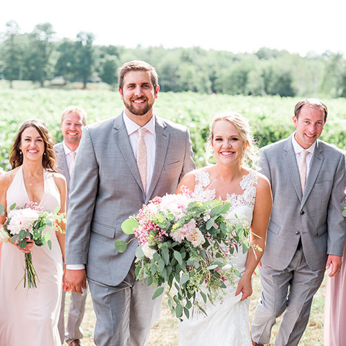 fiftyflowers.com Elegant New England Vineyard Wedding - view 4
