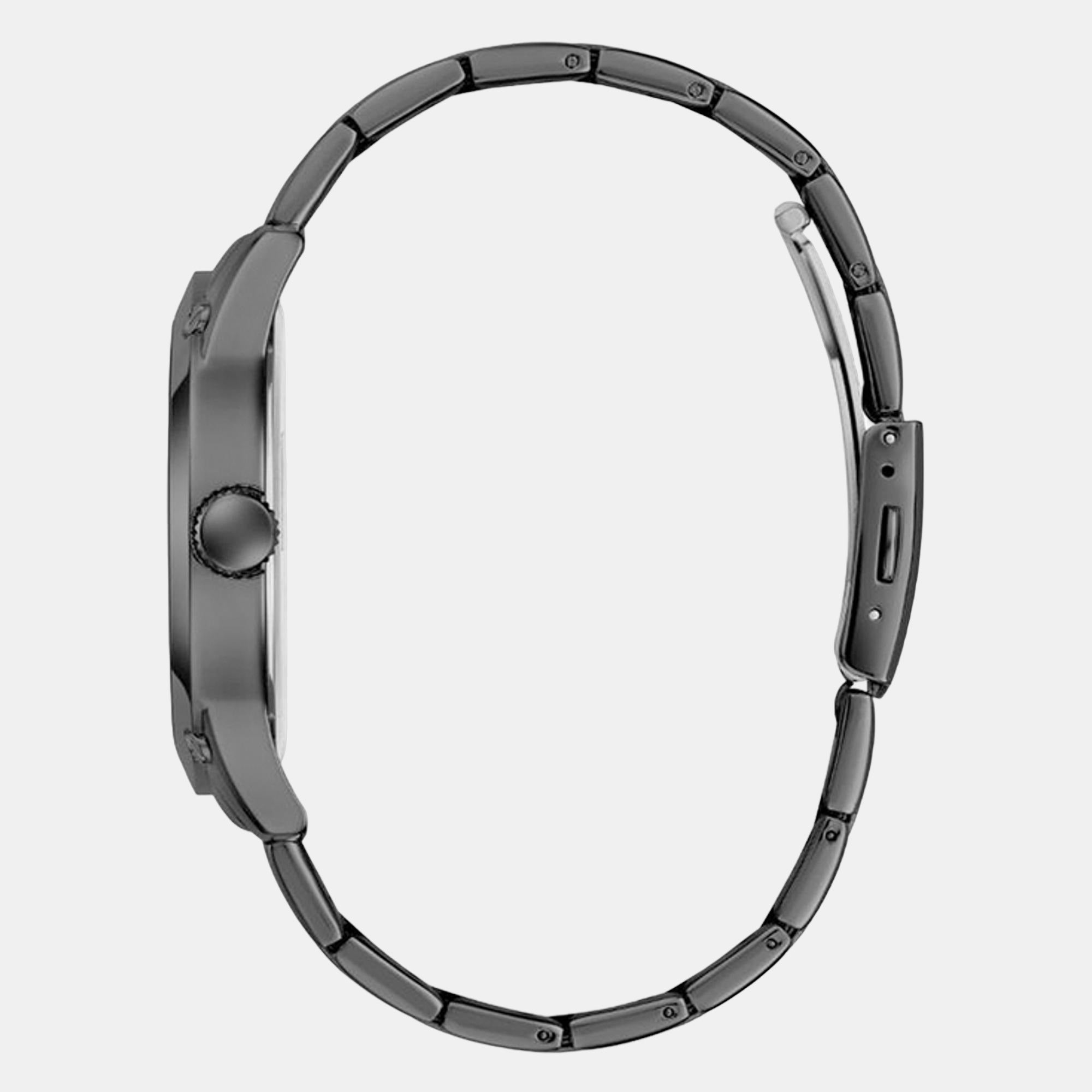 Guess Crescent Men Quartz Black Dial Analog Stainless Steel Watch GW0574G3 - view 2