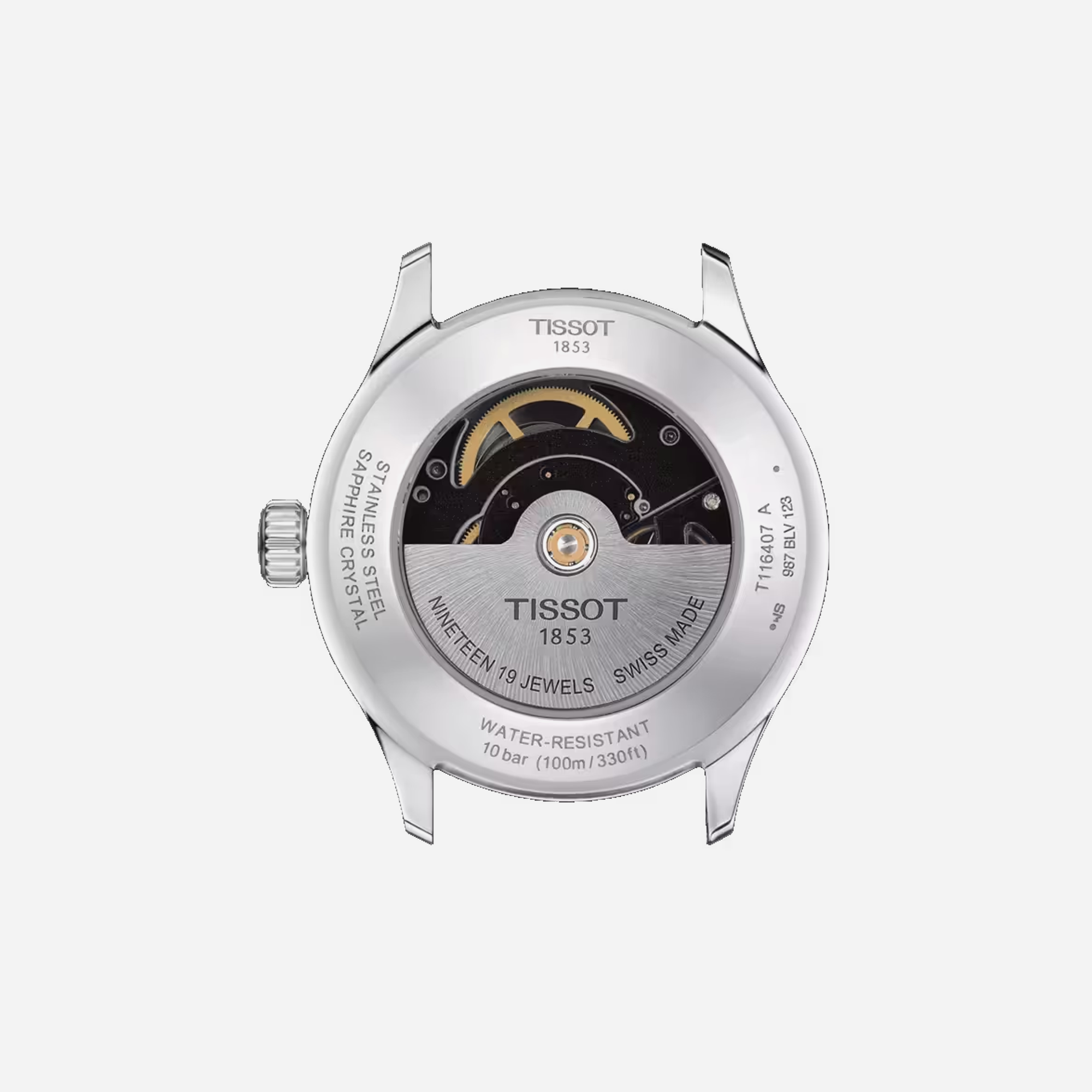 Tissot Gent XL Swissmatic 43mm White Dial – Multi - view 2