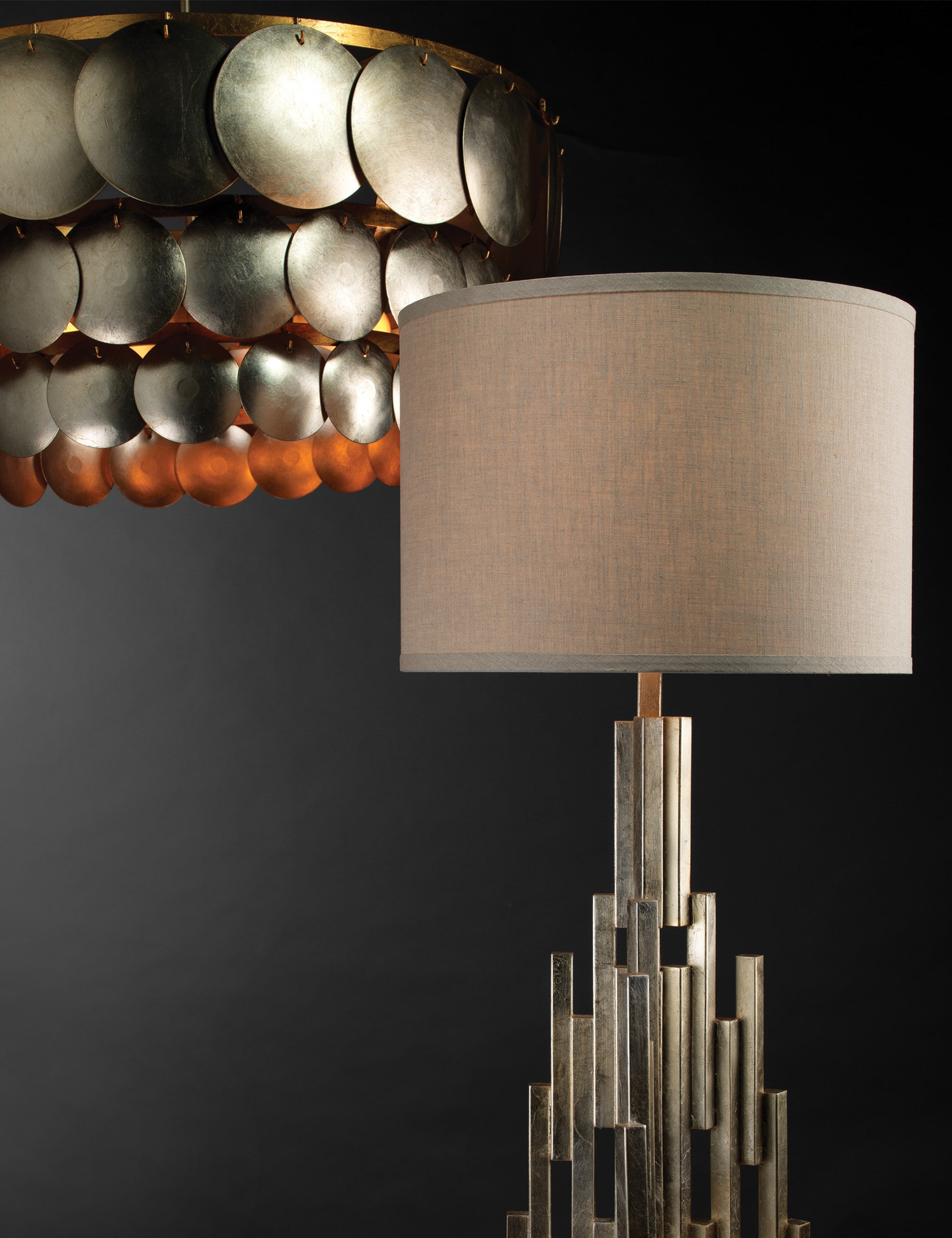 Lulu and Georgia Empar Chandelier – Gray - view 2