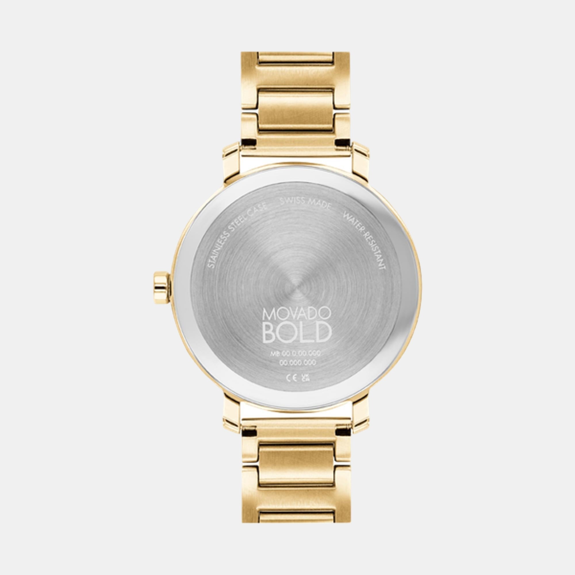 Movado Bold Women Quartz Gold Dial Analog Stainless Steel Watch 3600822 - view 3