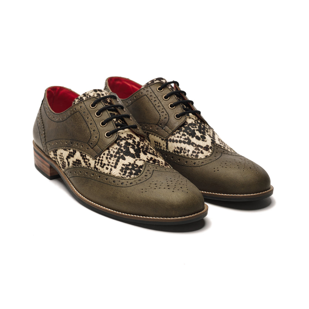 Banjaaran India Python Brogue for Men (discontinued)