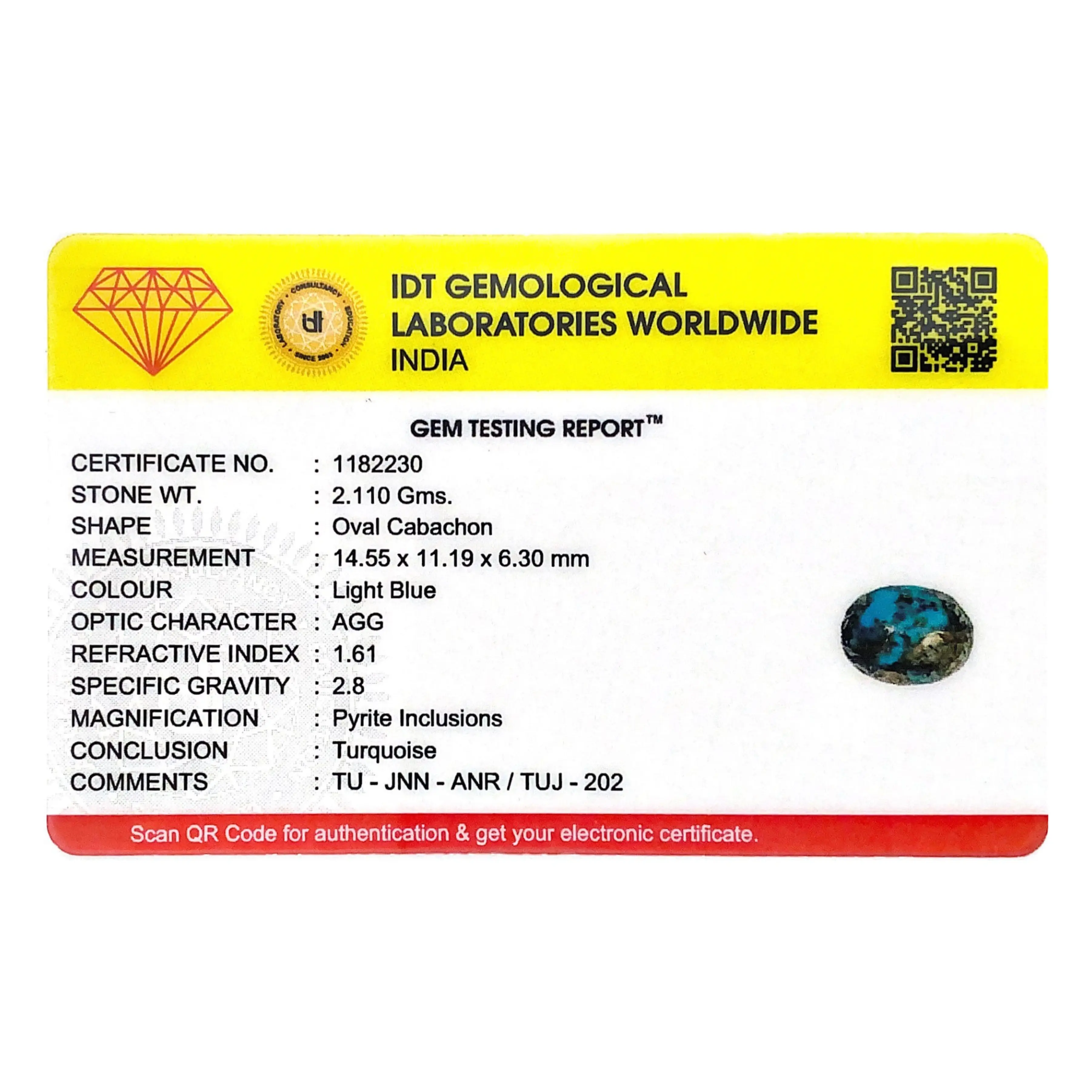 Pramogh Irani Firoza - 10.55 Carat - view 4