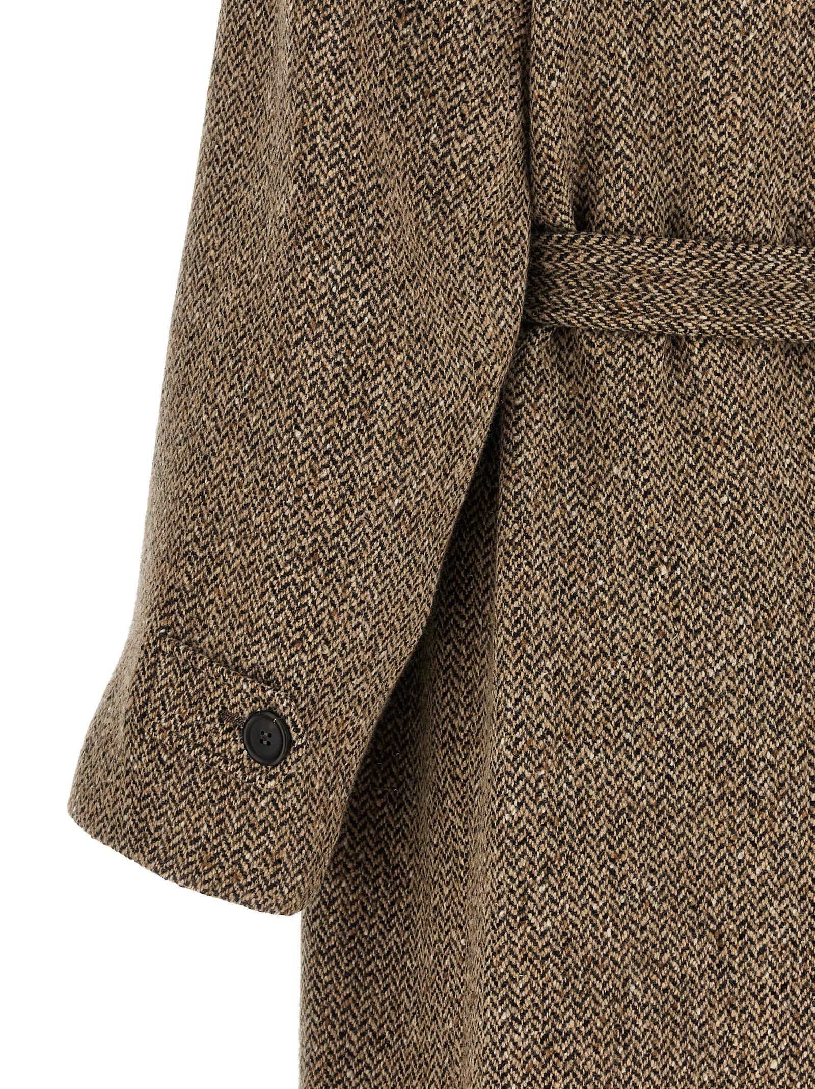 Brunello Cucinelli Sparkling Virgin Wool Coat - view 4