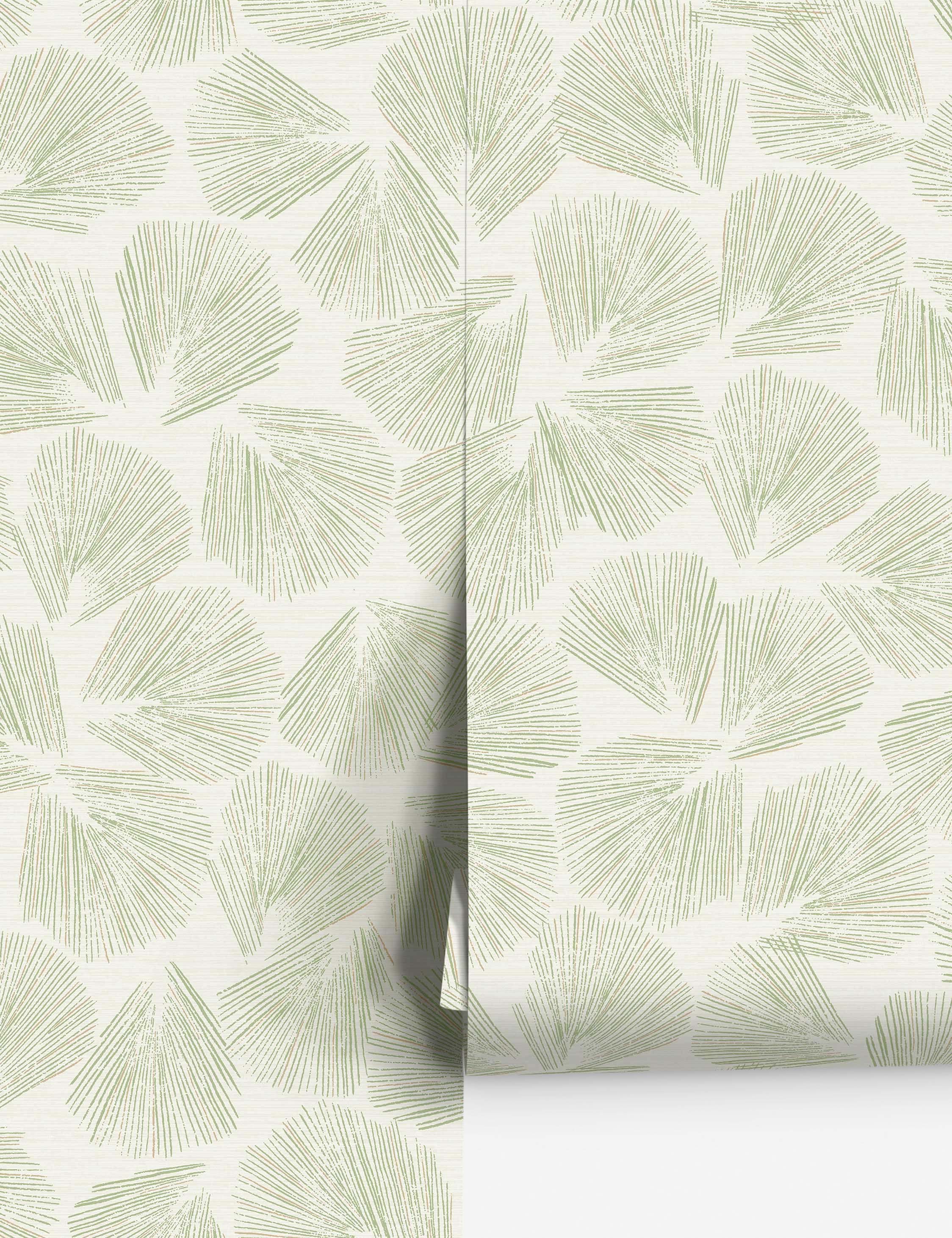 Lulu and Georgia Elora Leaf Wallpaper by Christiane Lemieux - view 2