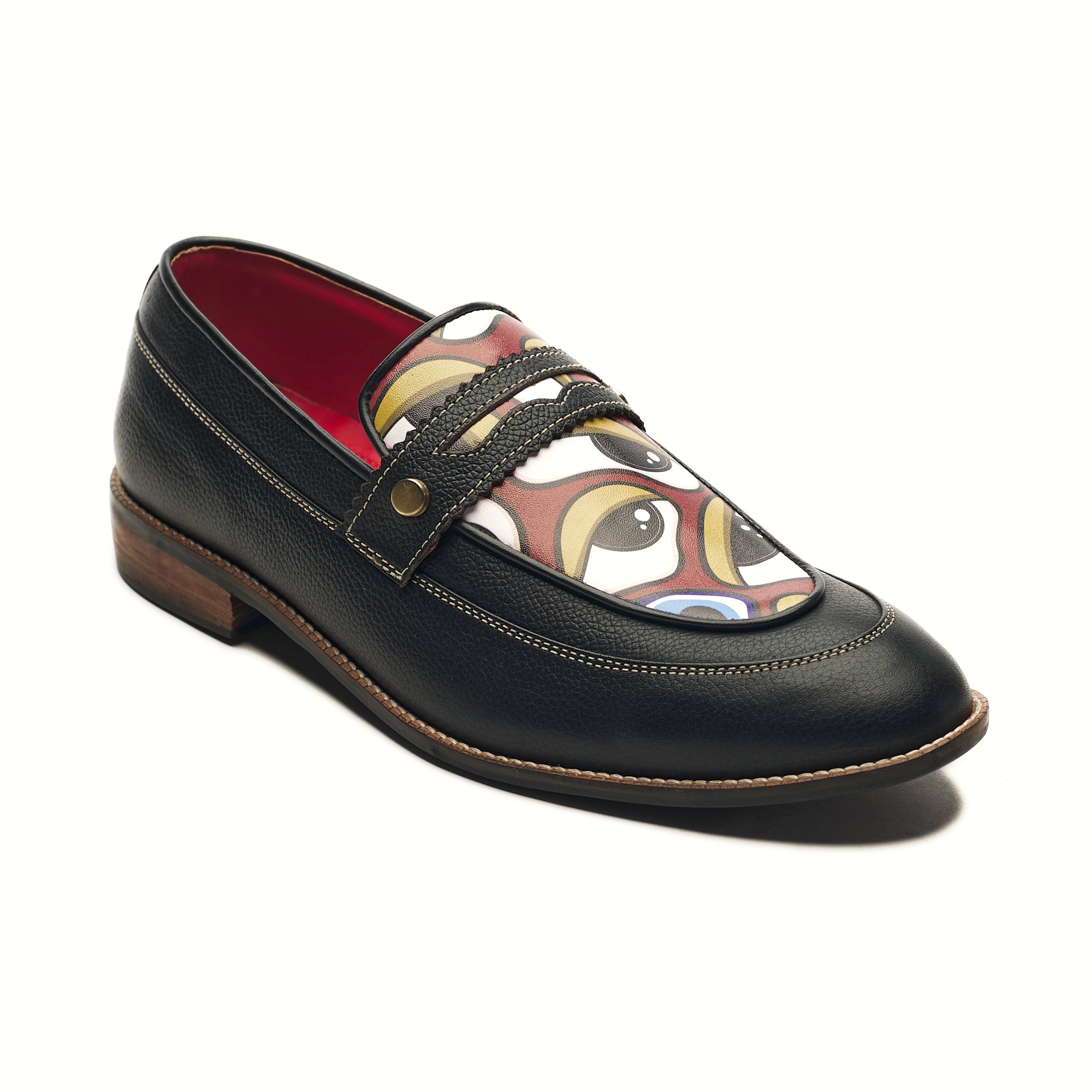 Banjaaran Studio ‘Nazar’ Loafers Men – Coal - view 5